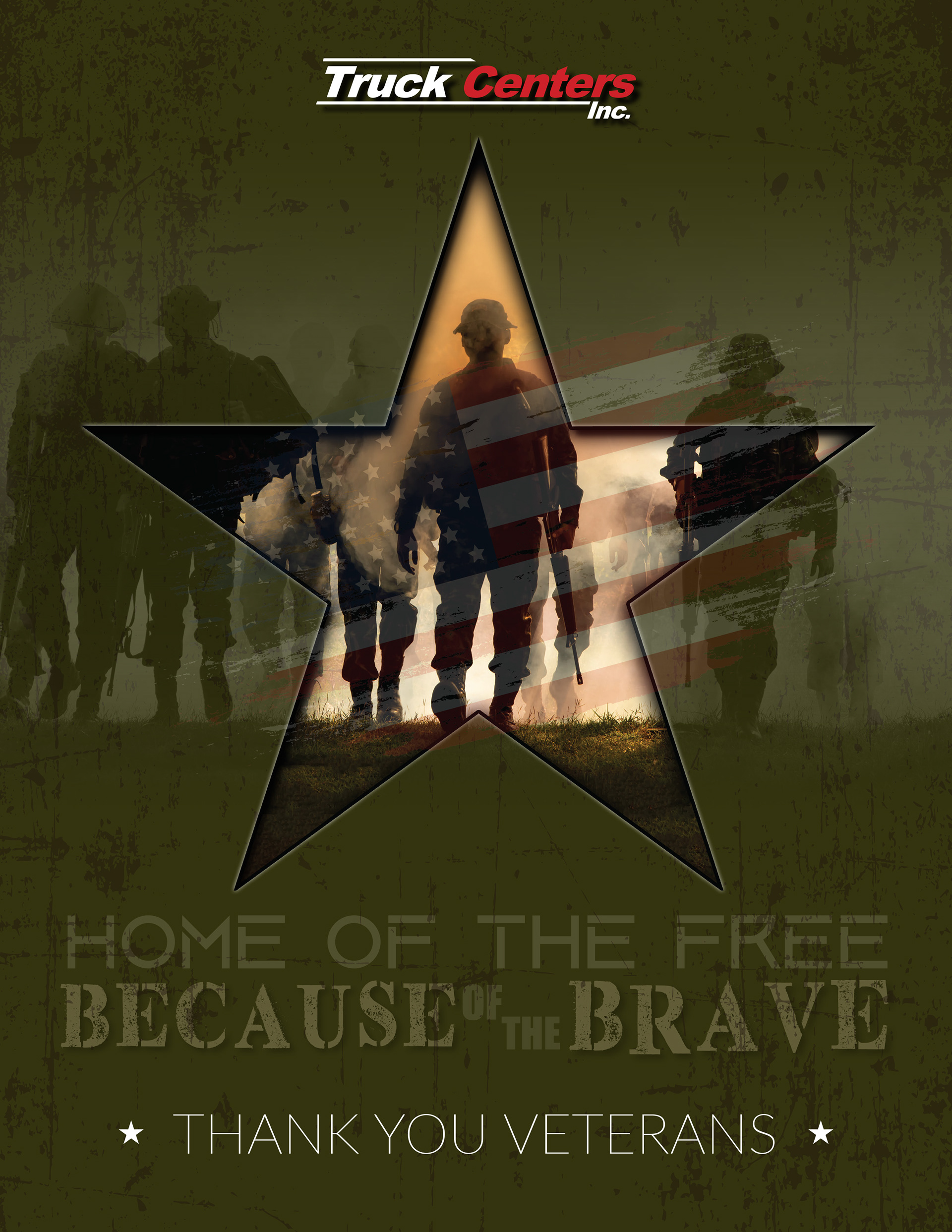 Veterans Day - Thank You Flyer & Poster