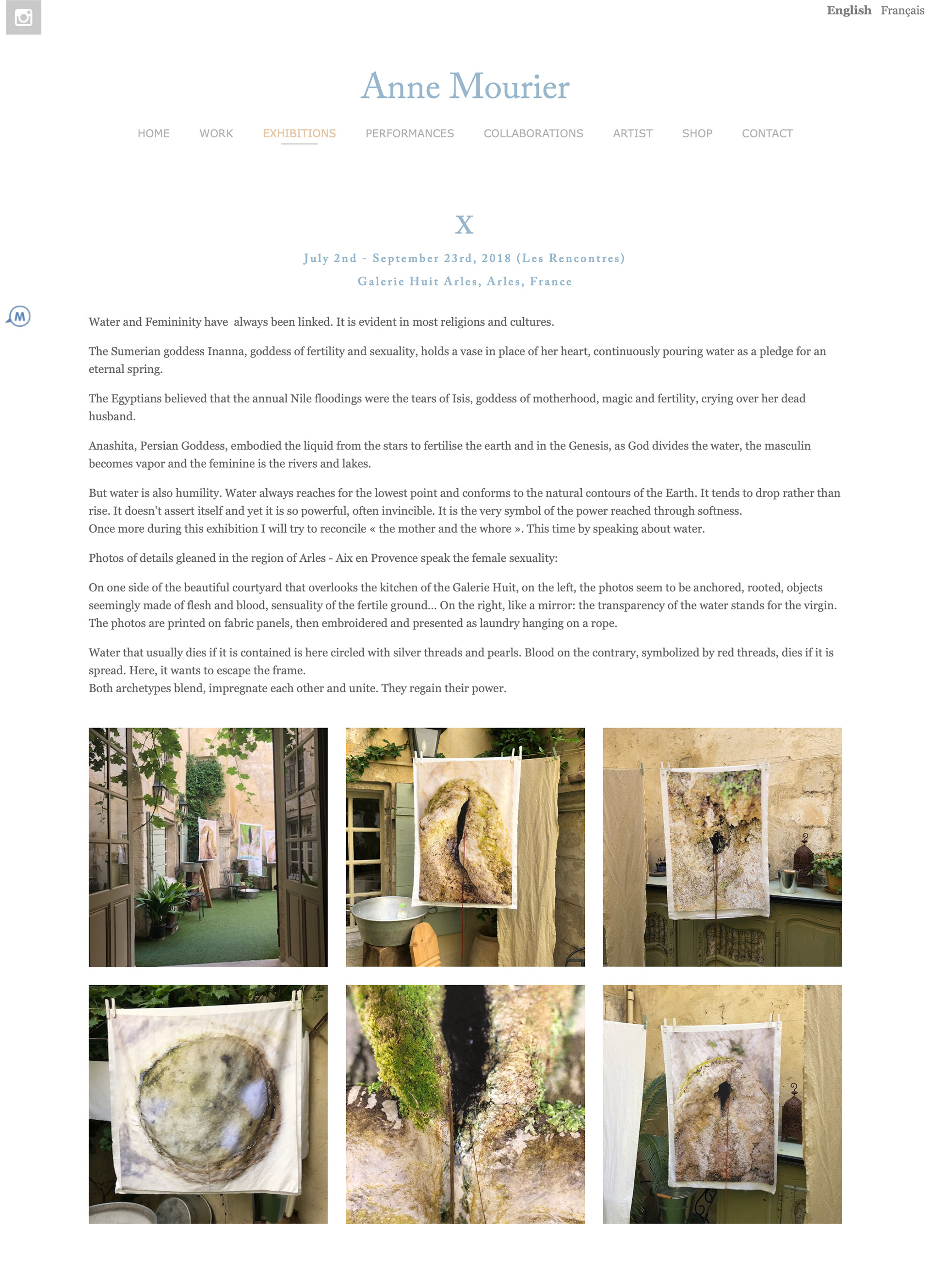 Example of an exhibition