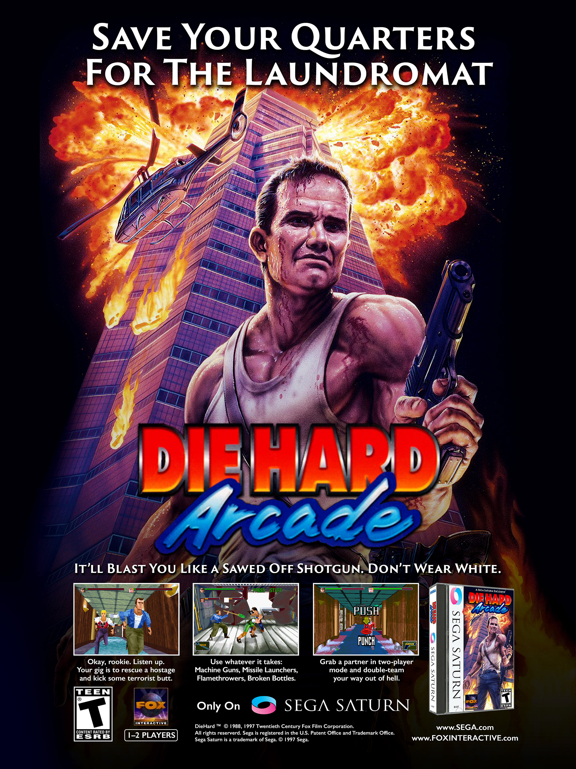 Reimagined Ad (featuring original game art)