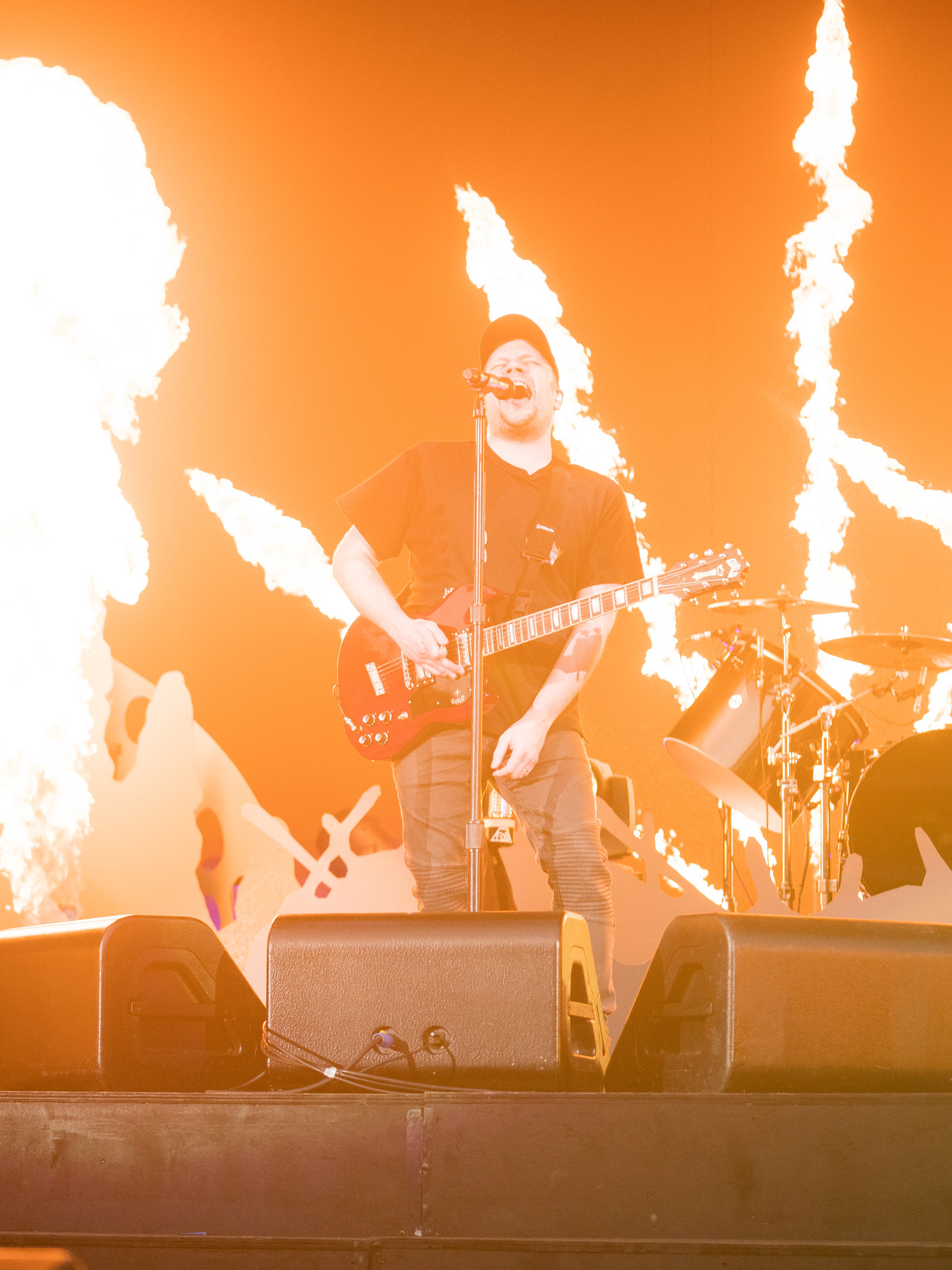 Patrick Stump of Fall Out Boy