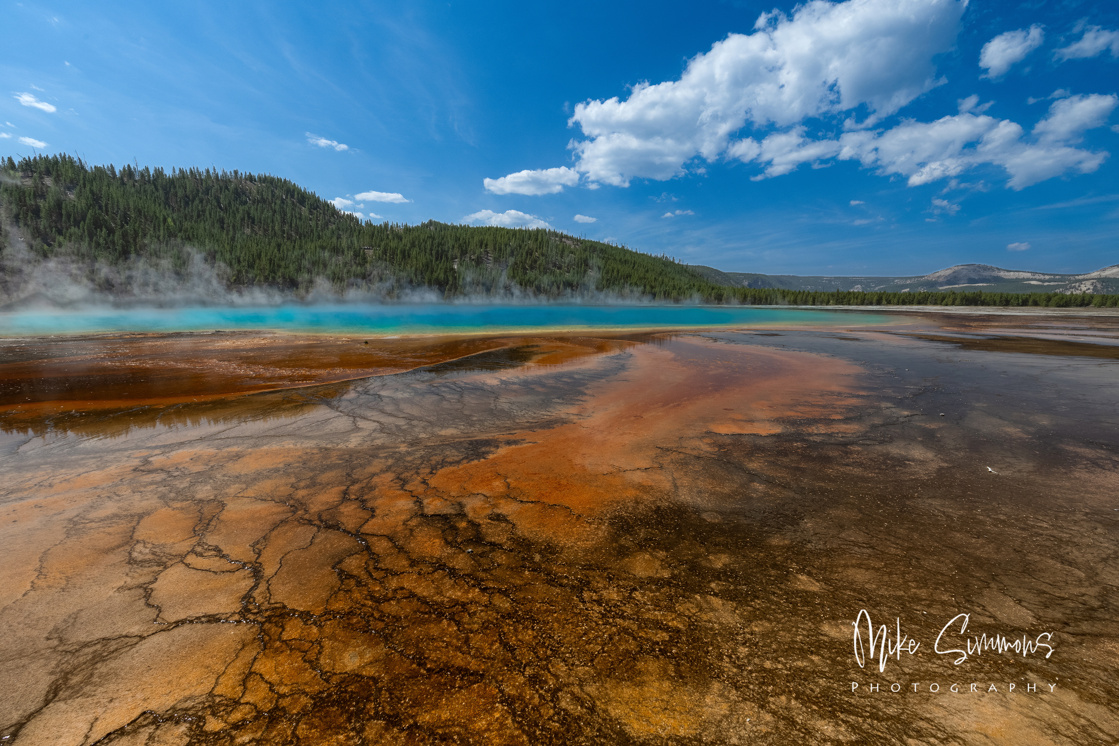 Grand Prismatic at Yellowstone NP #4