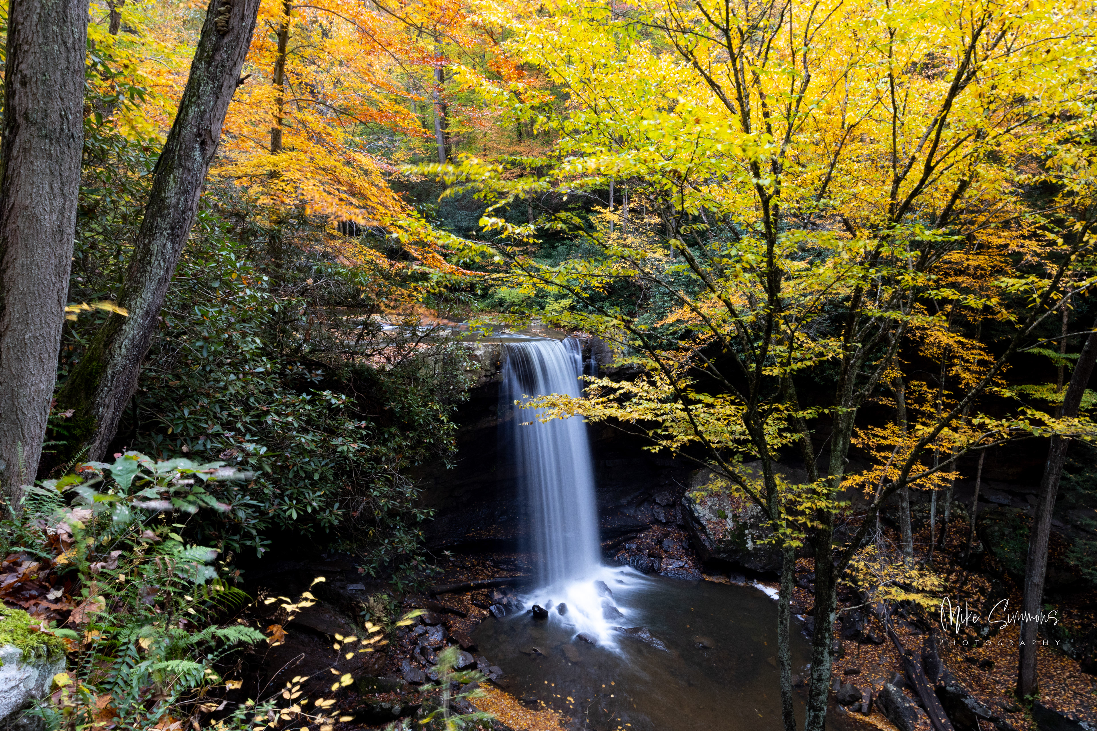 Cucumber Falls in Ohiopyle State Park
