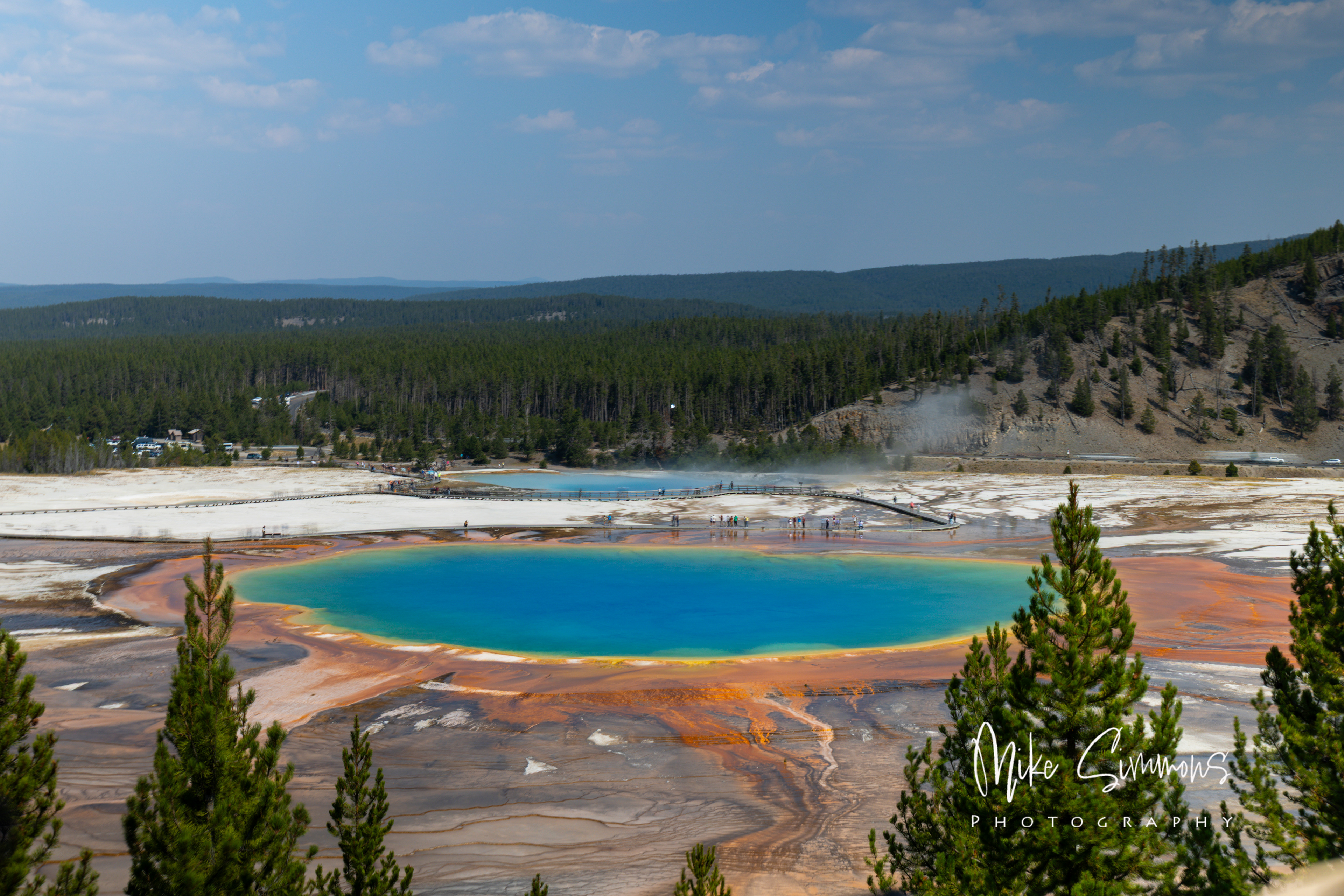 Grand Prismatic at Yellowstone NP #1