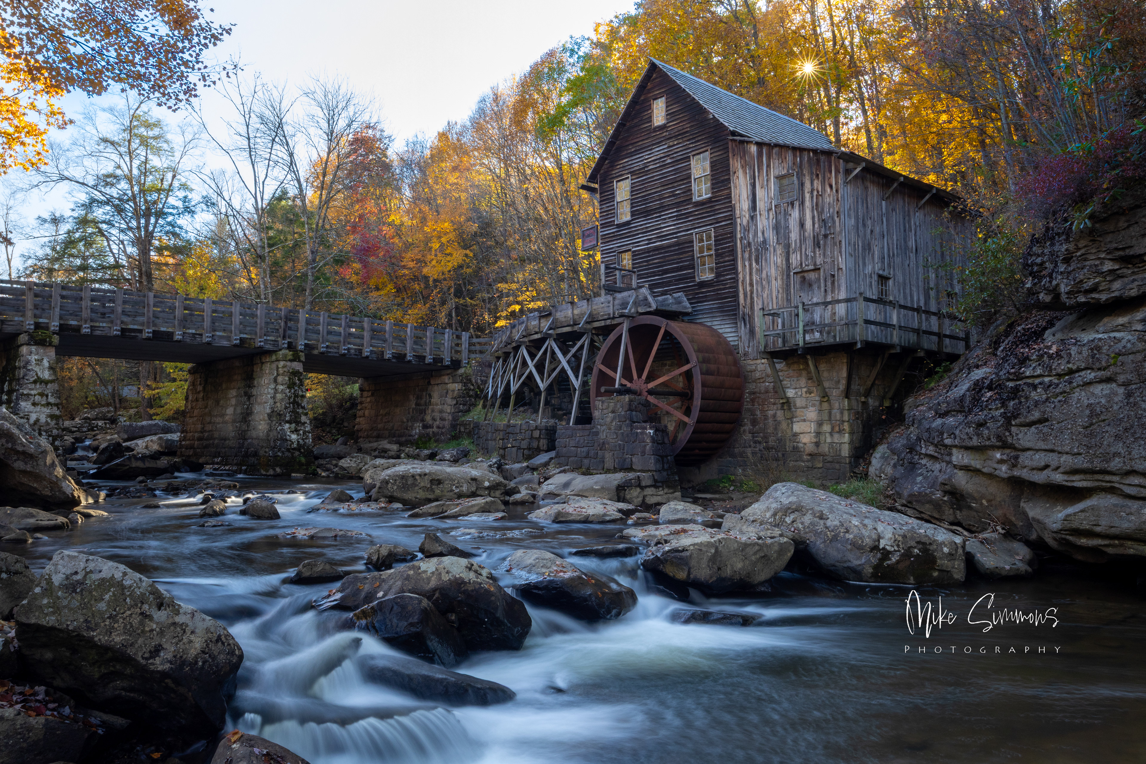 Glade Creek Grist Mill #1