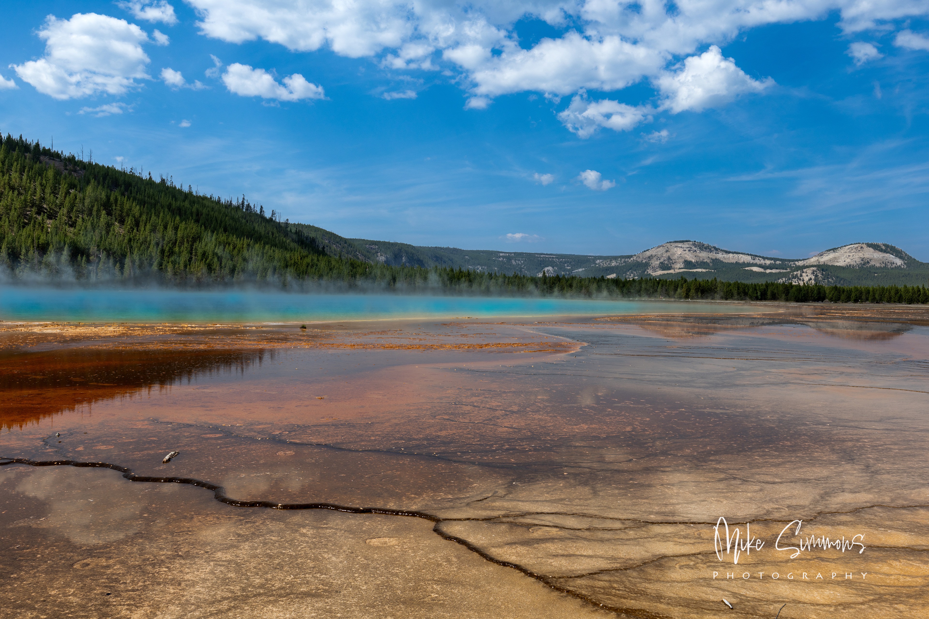 Grand Prismatic at Yellowstone NP #5