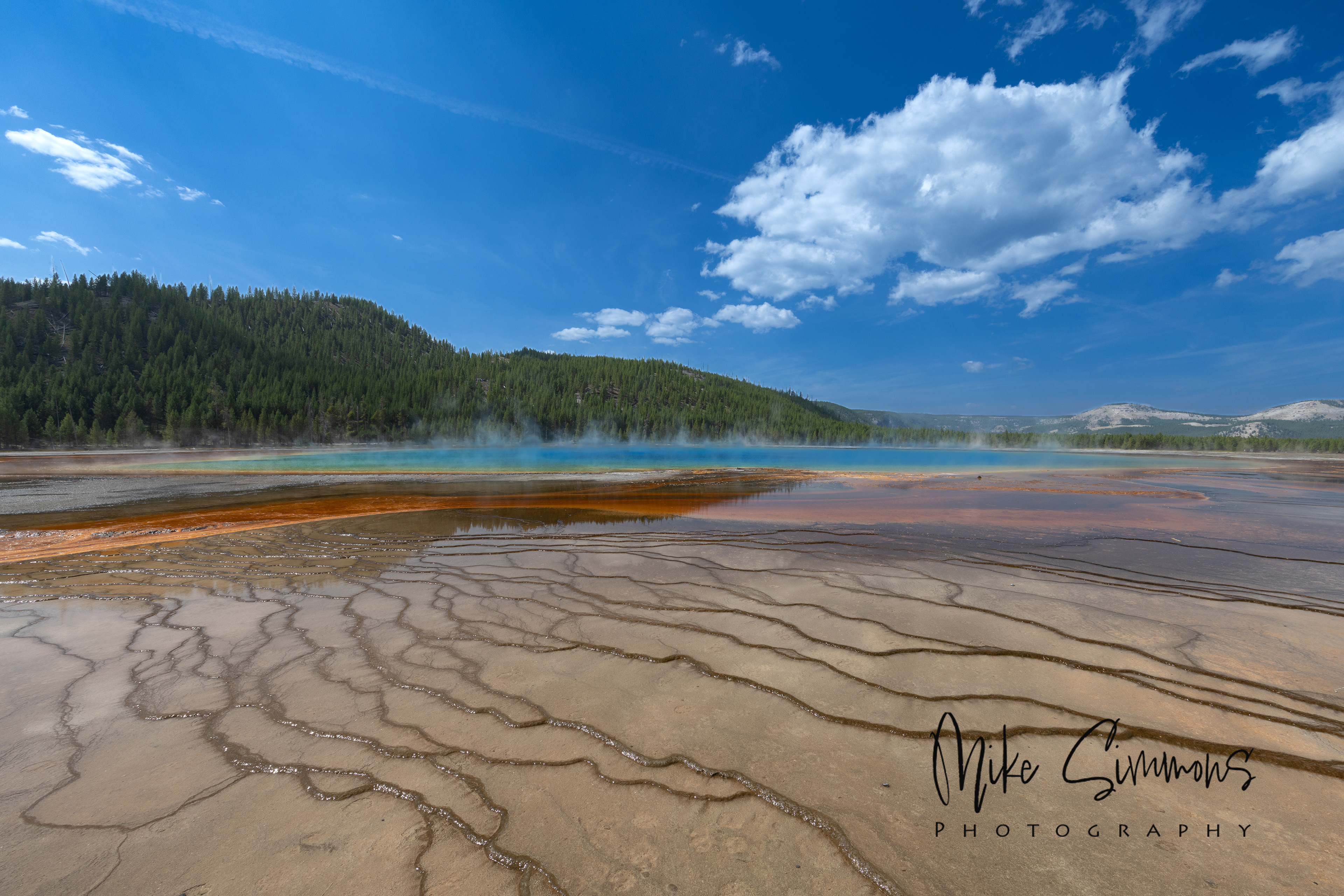 Grand Prismatic at Yellowstone NP #2