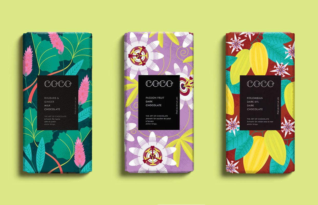 chocolate bar wrappers design