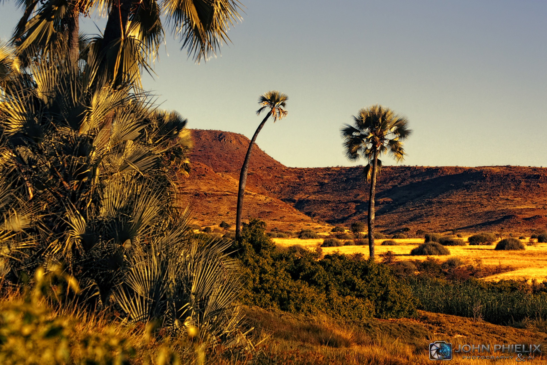 Mountainous terrain of Damaraland in northwestern Namibia, near the Palmwag Lodge and Campsite area