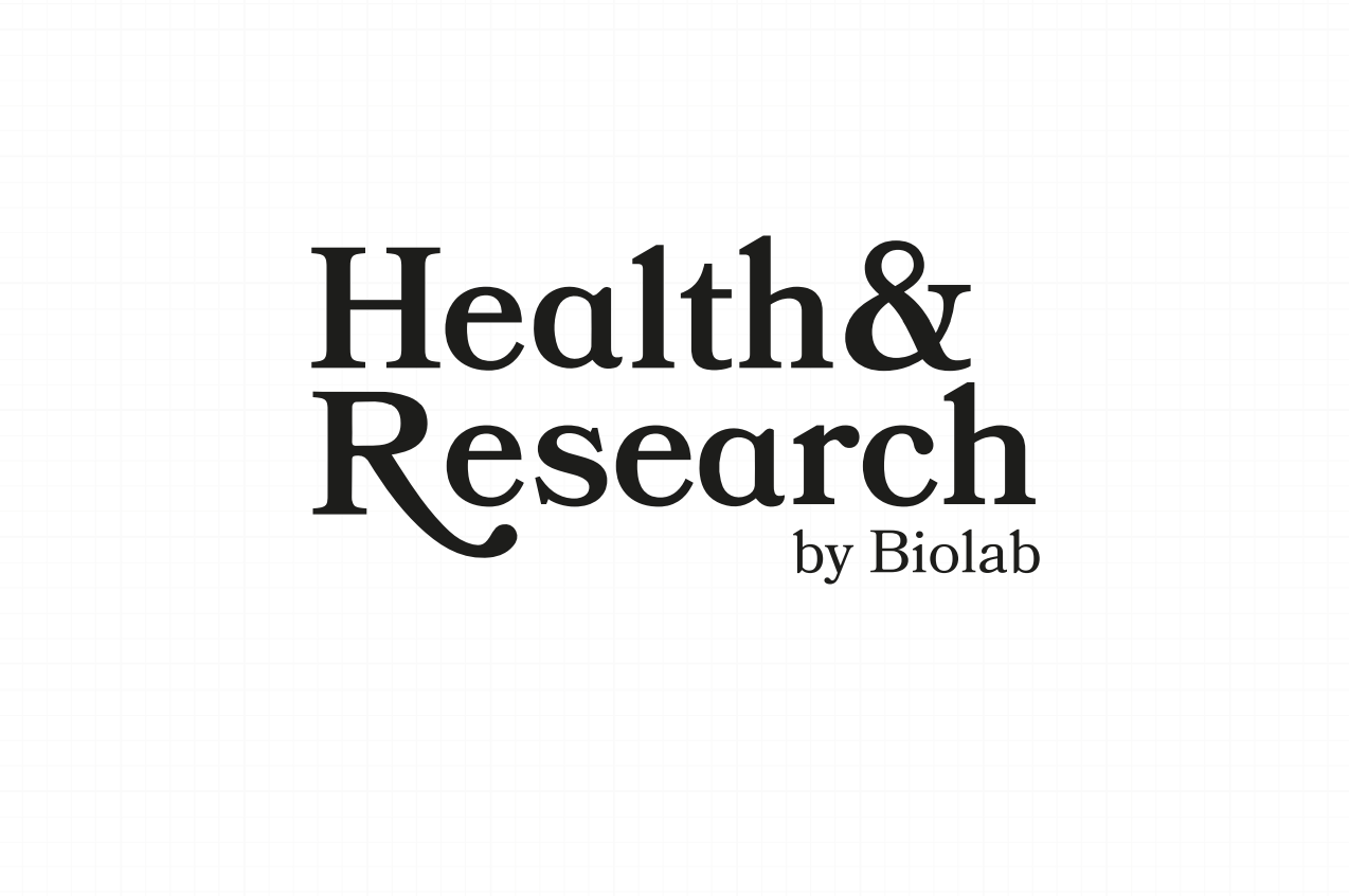 Logo criado para a revista Biolab Health and Research