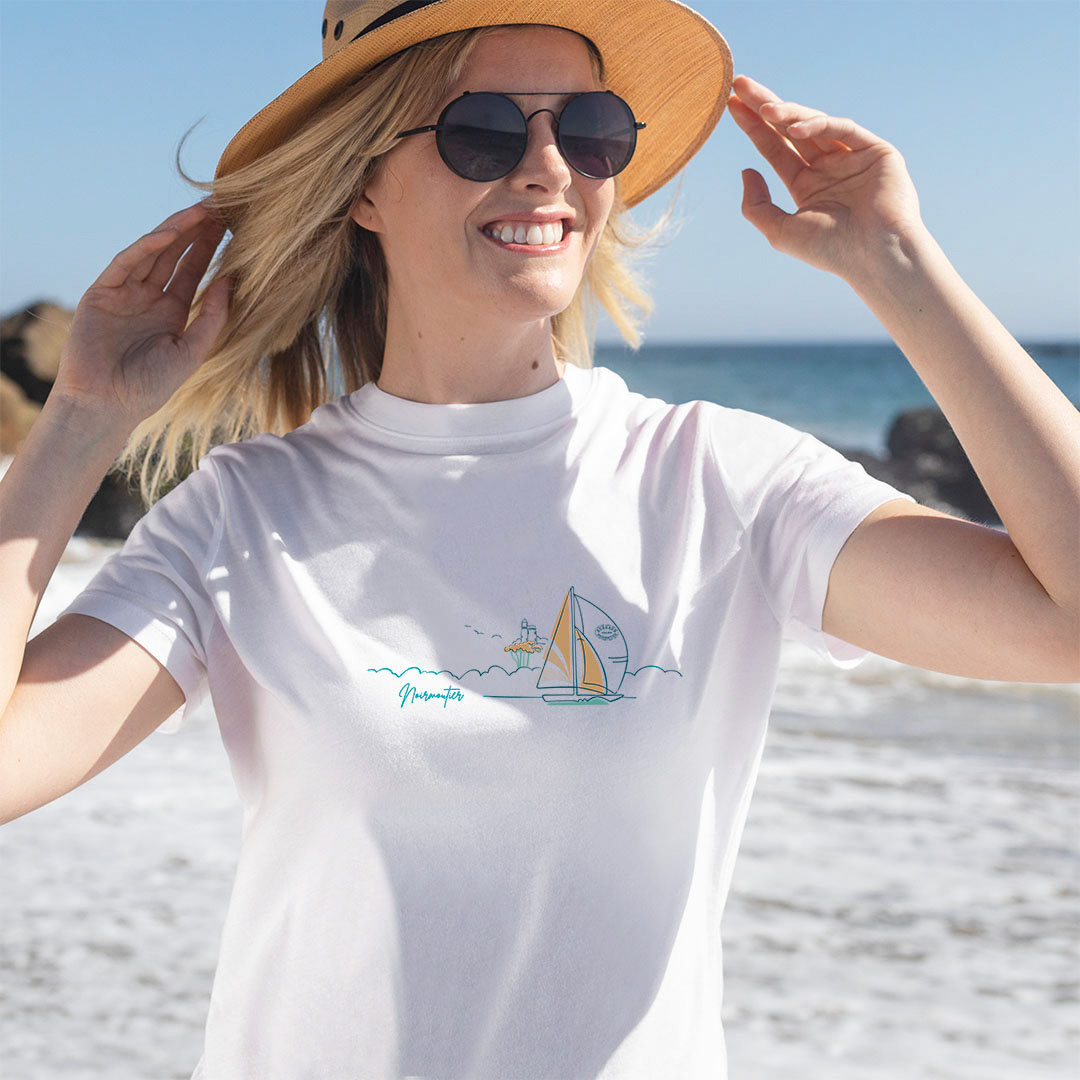 Illustration pour T-shirt femme