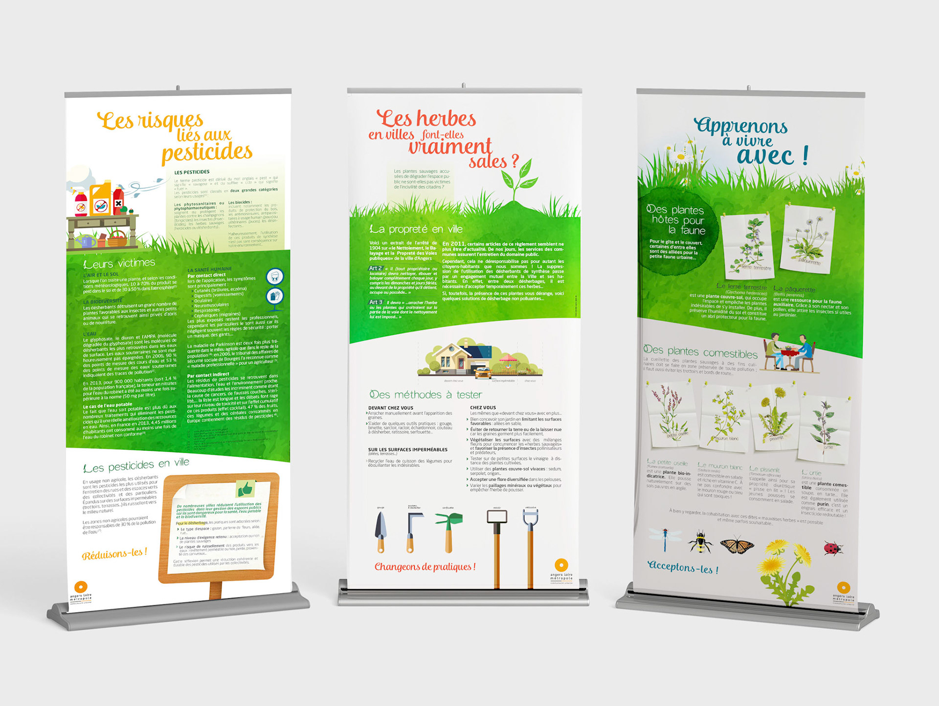 Roll-up d'exposition