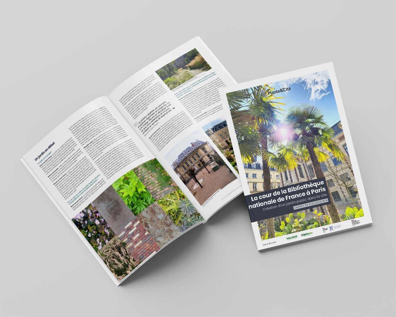 Brochure A4 : couverture et pages intérieures