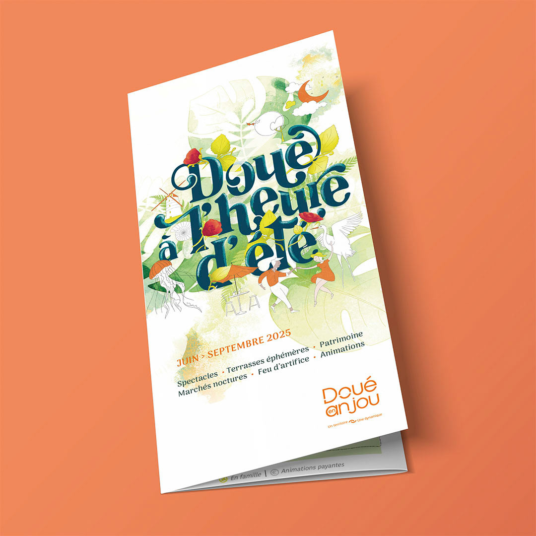 Flyer 10x21 . 6 pages : couverture