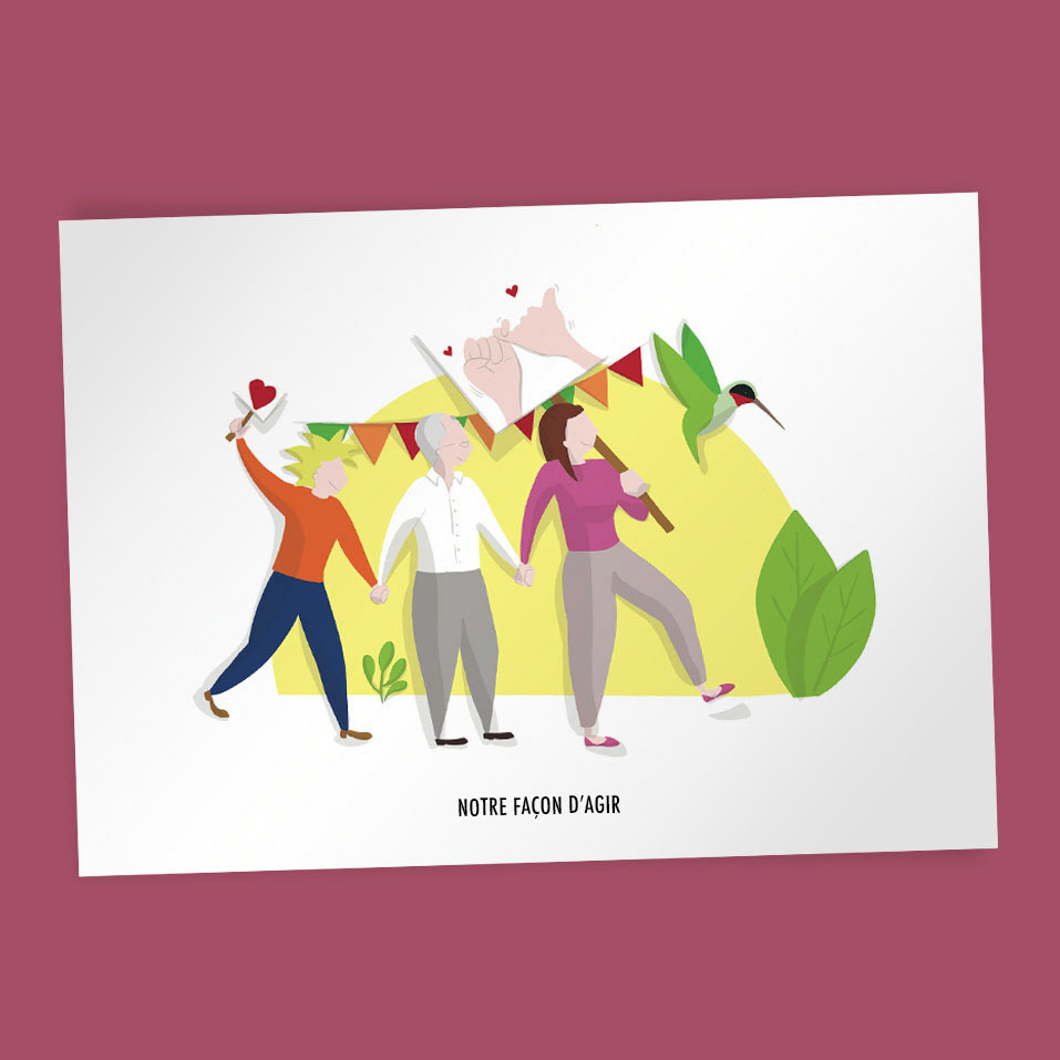 Illustration : notre façon d'agir