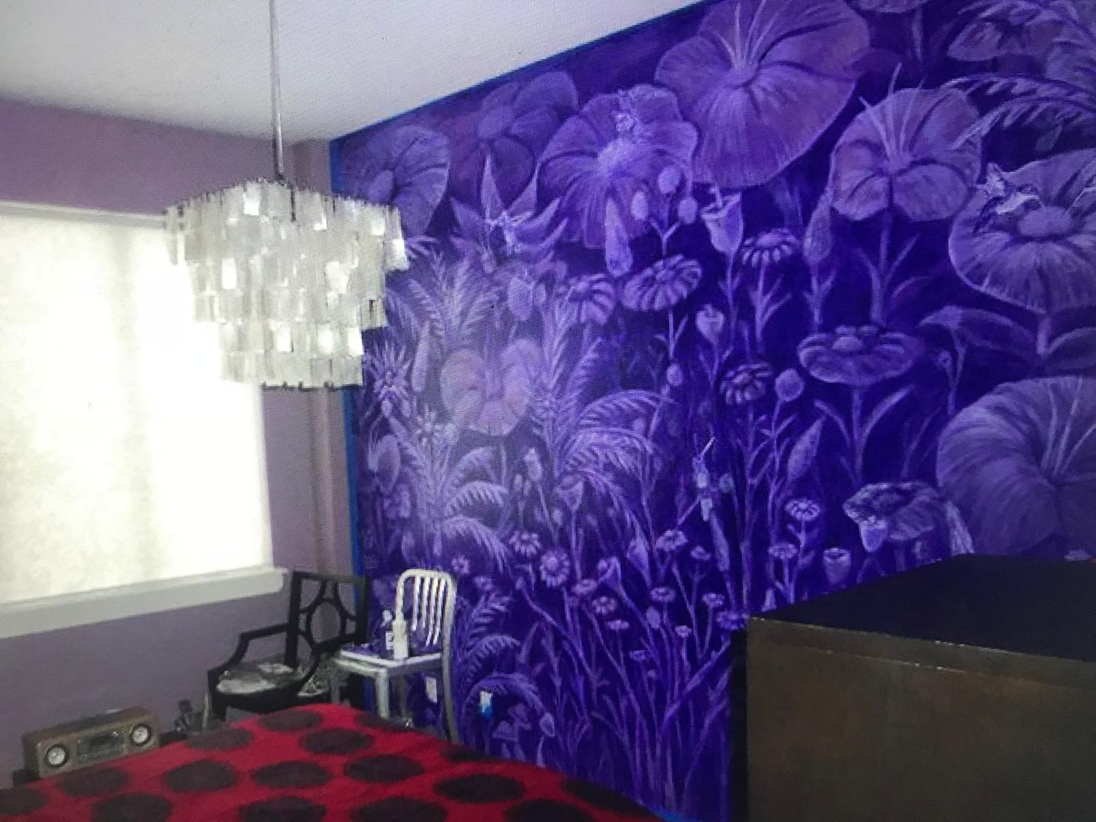 Bedroom mural 2009