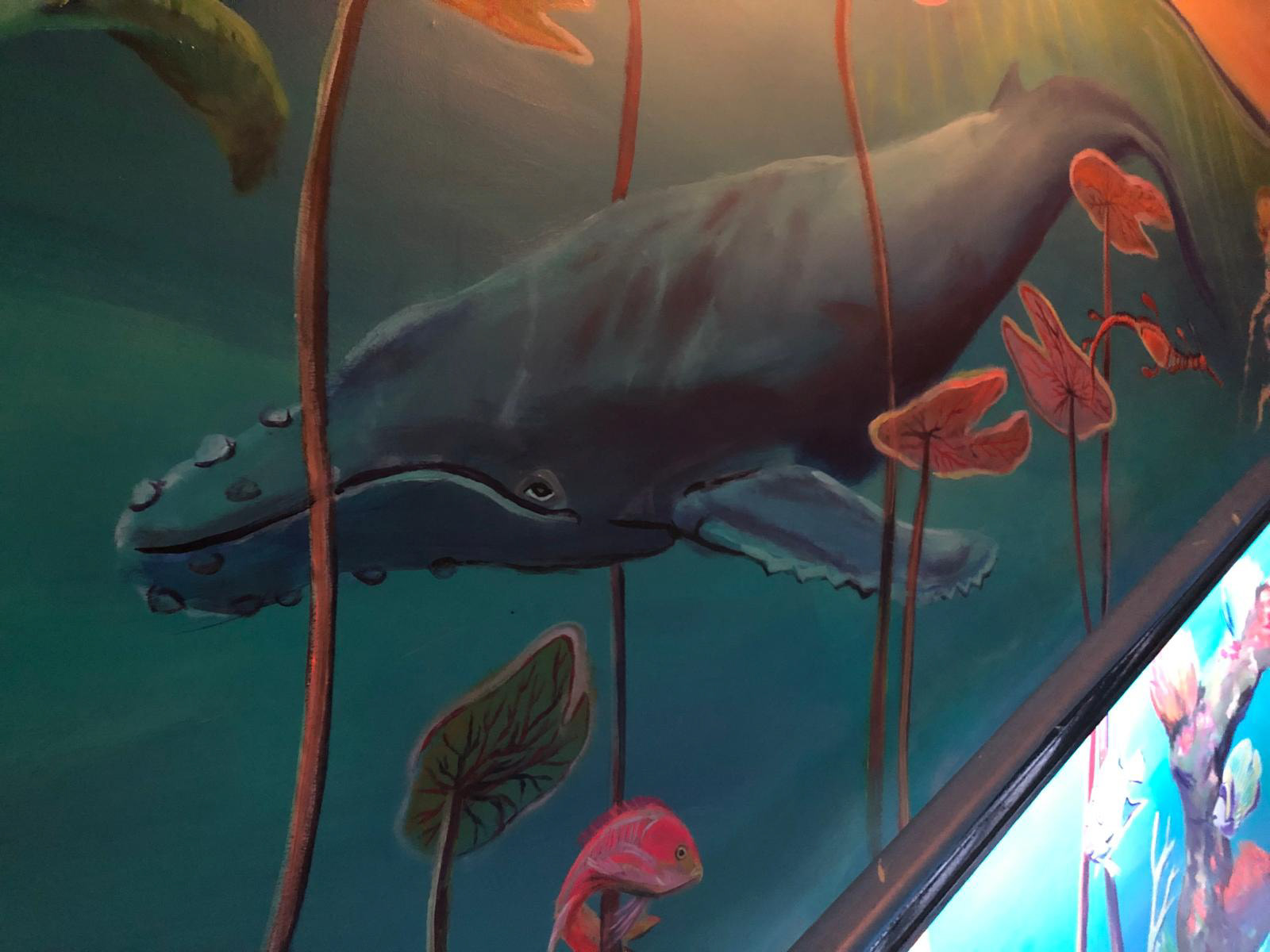 Aquatic Mural Atlanta. 2018 (detail)