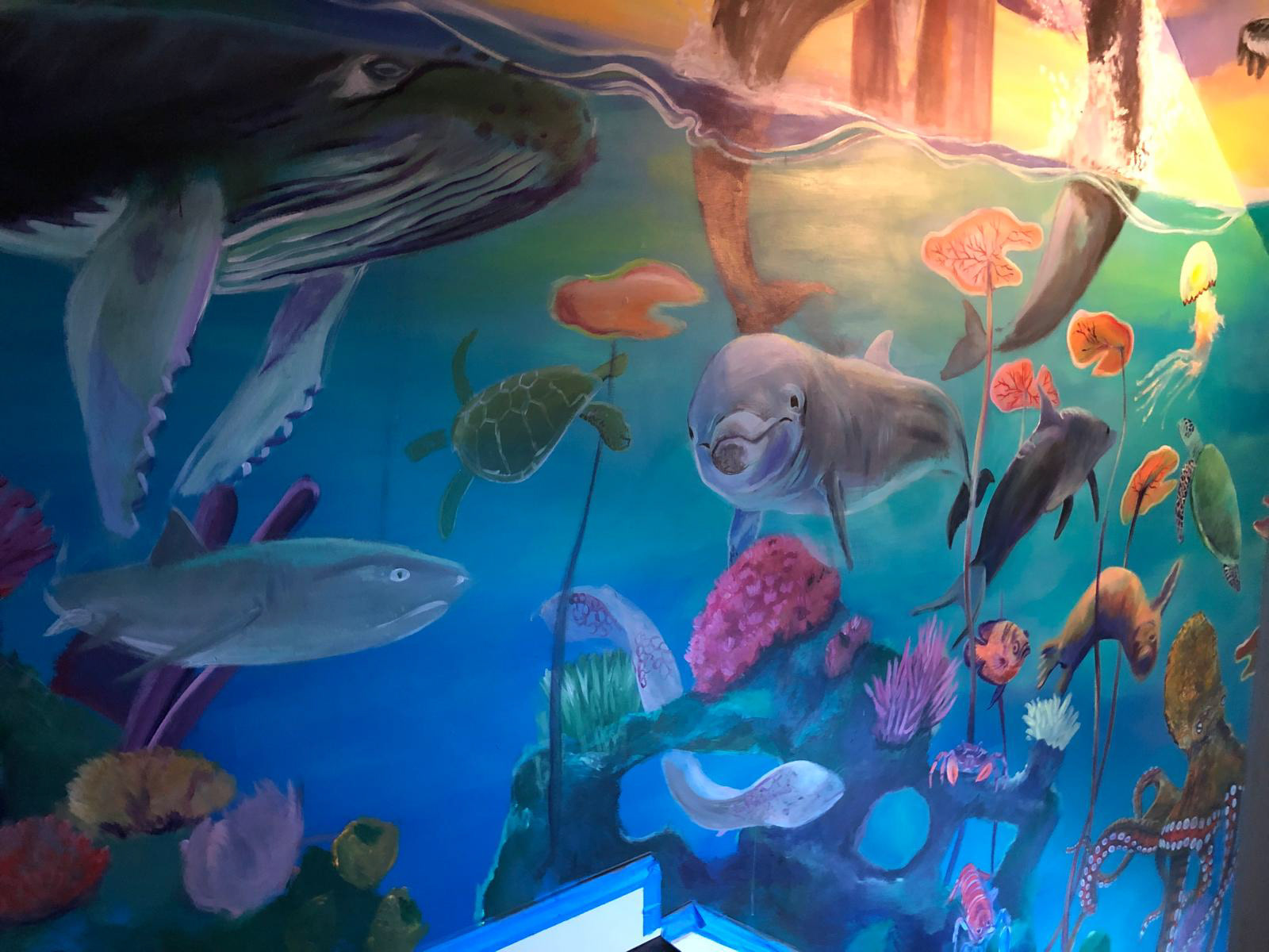 Aquatic Mural Atlanta. 2018