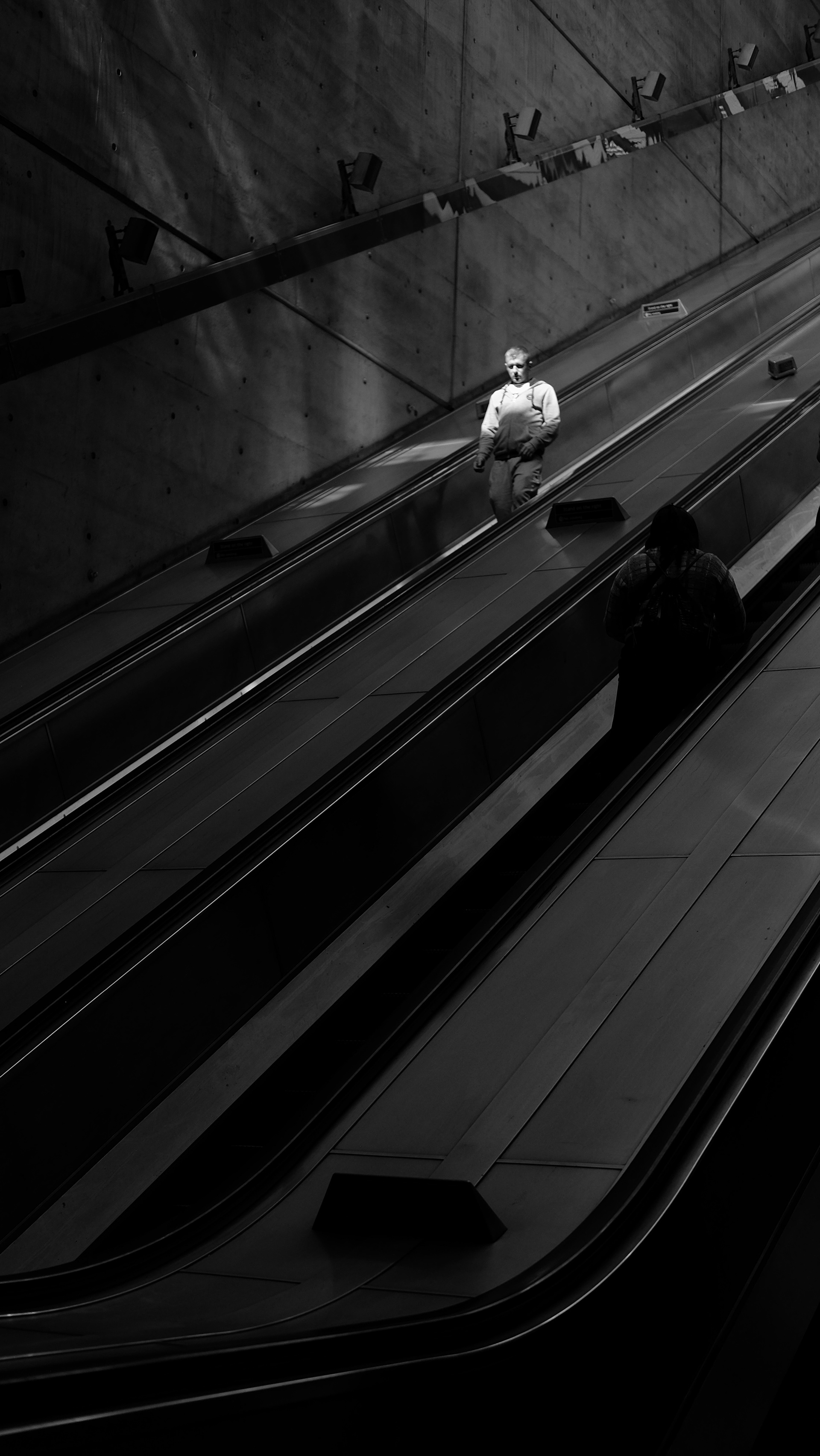 Passer-by, Bermondsey tube station