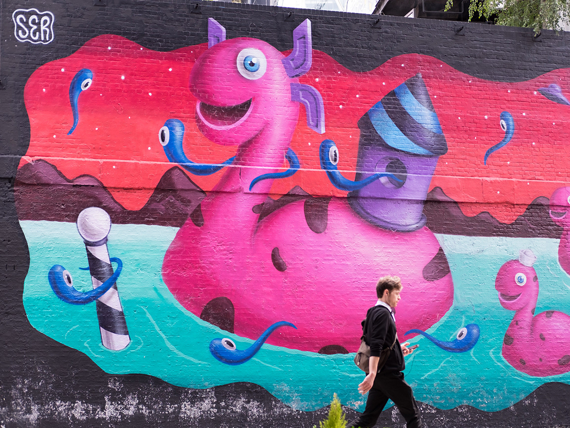 Passer-by, Holywell Lane