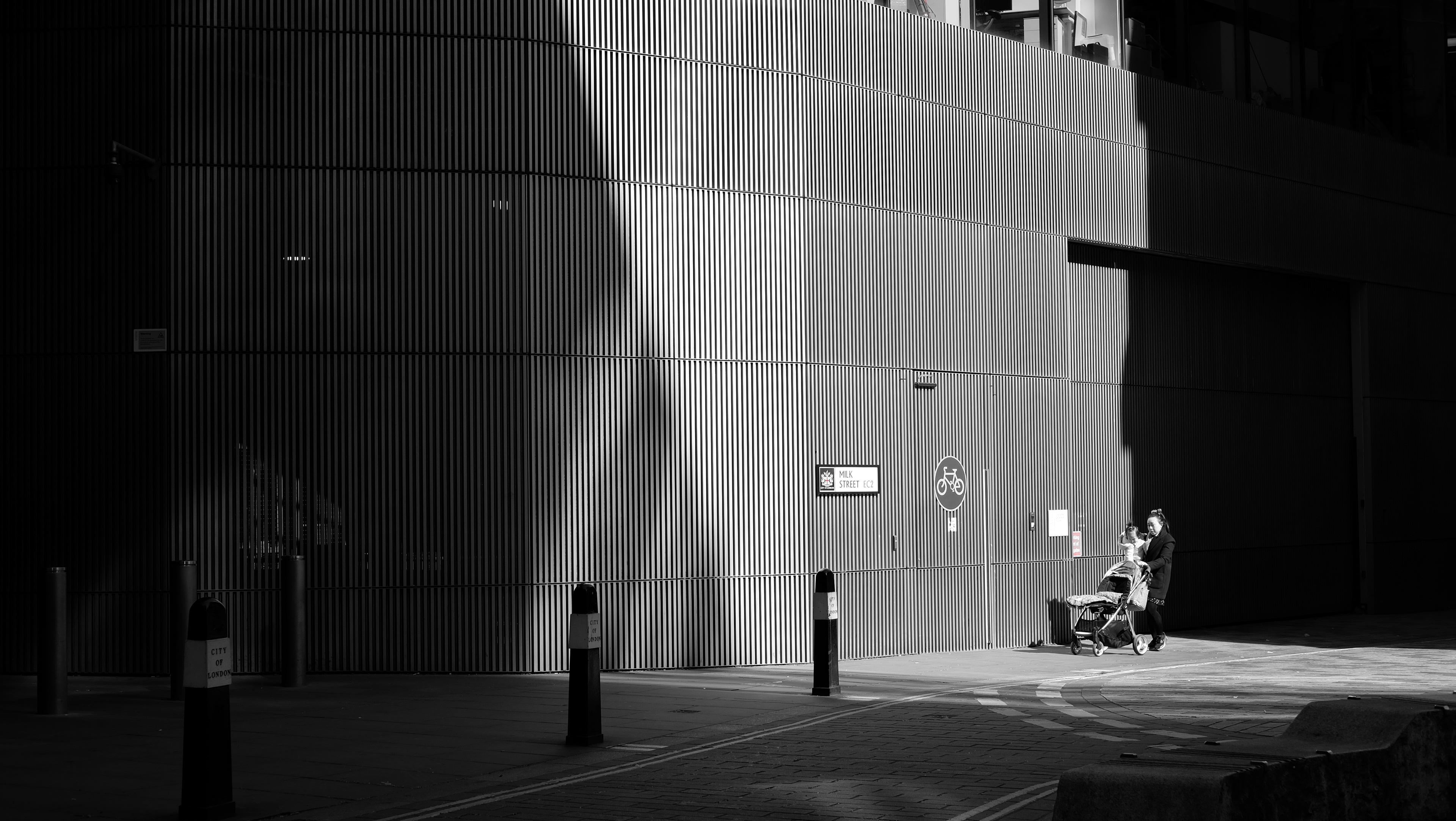 Passer-by, Milk Street EC1