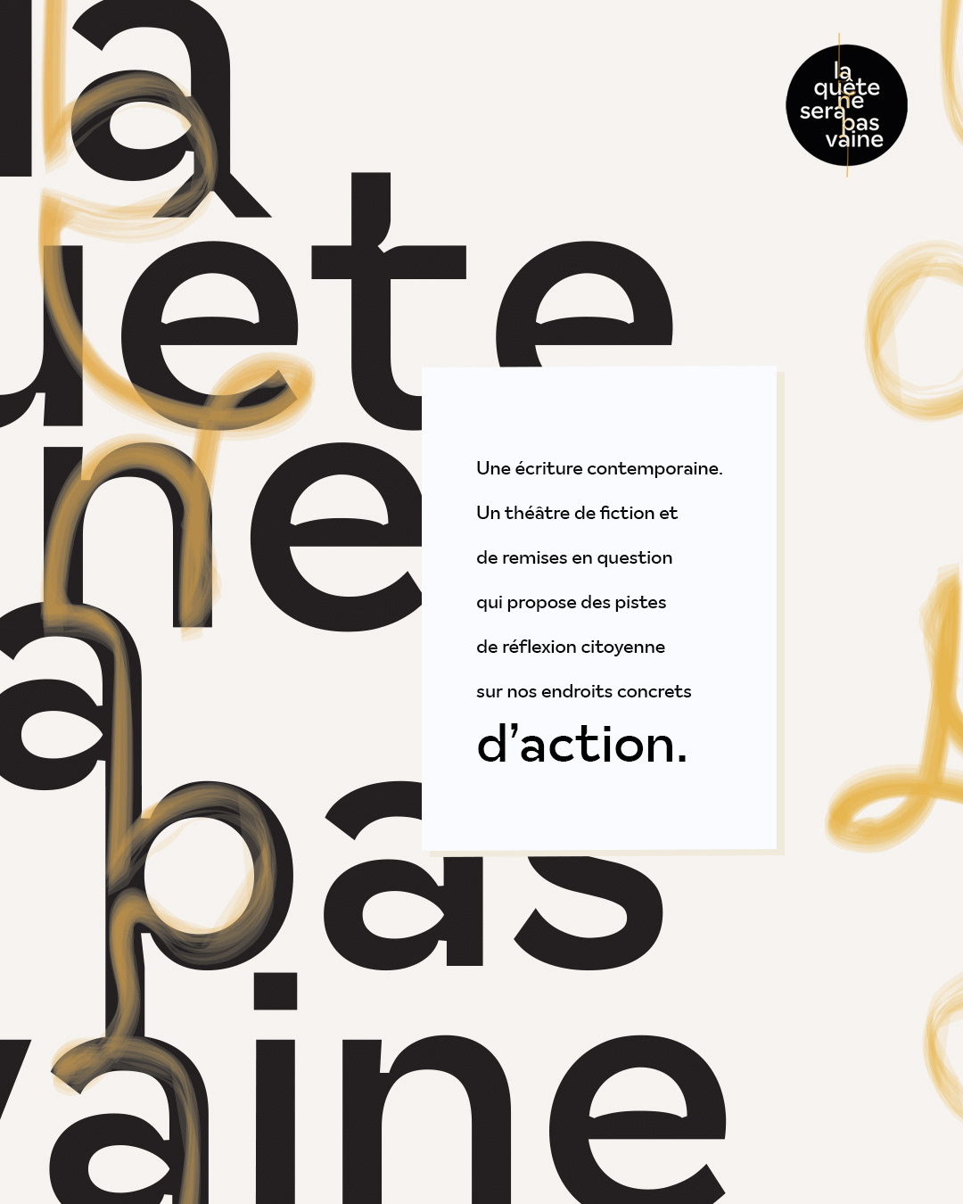 typographie et mouvement du trait