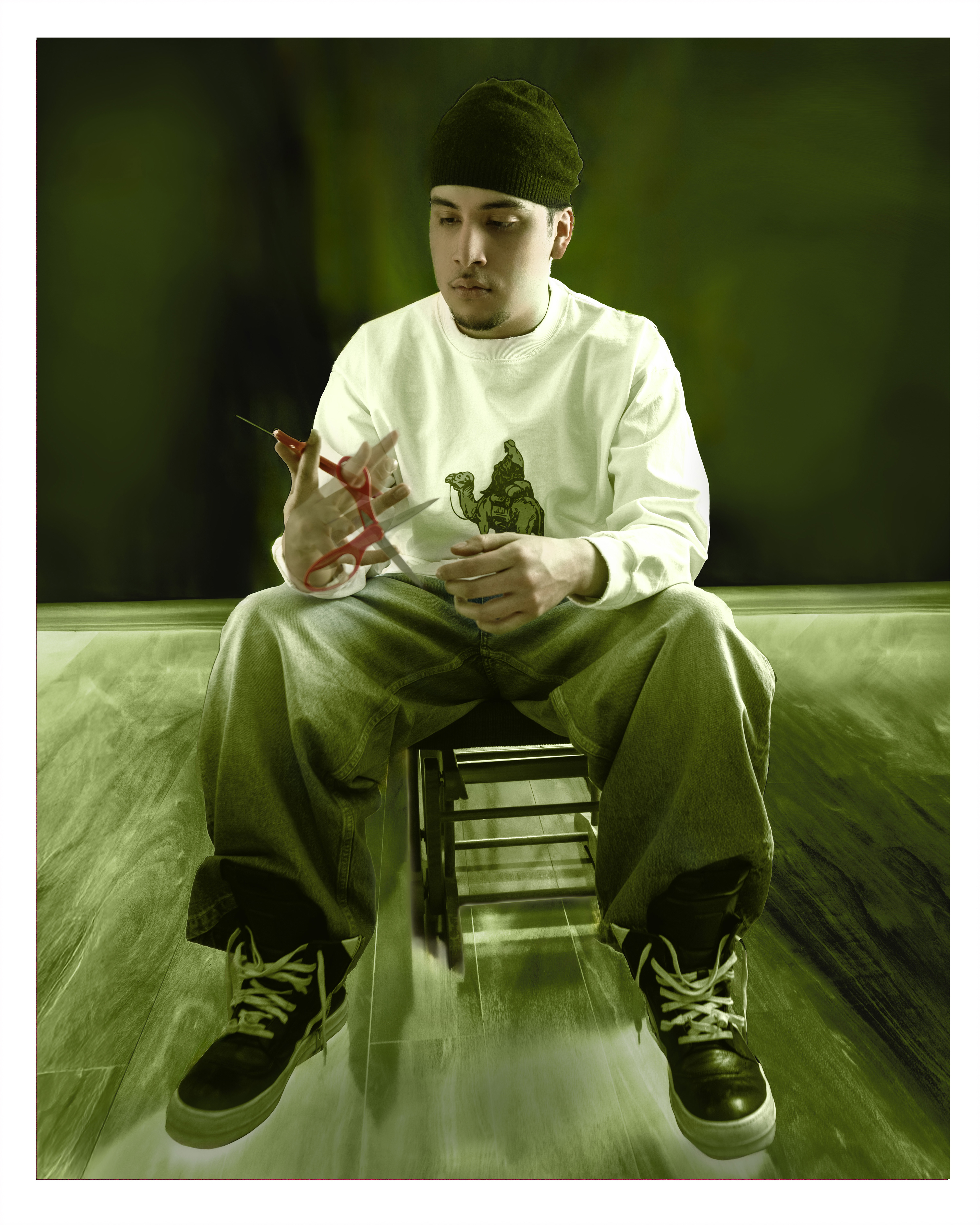 Reimagine the Canon project 2024: Recreate one image from artist (Elizaveta Porodina) and their technique.