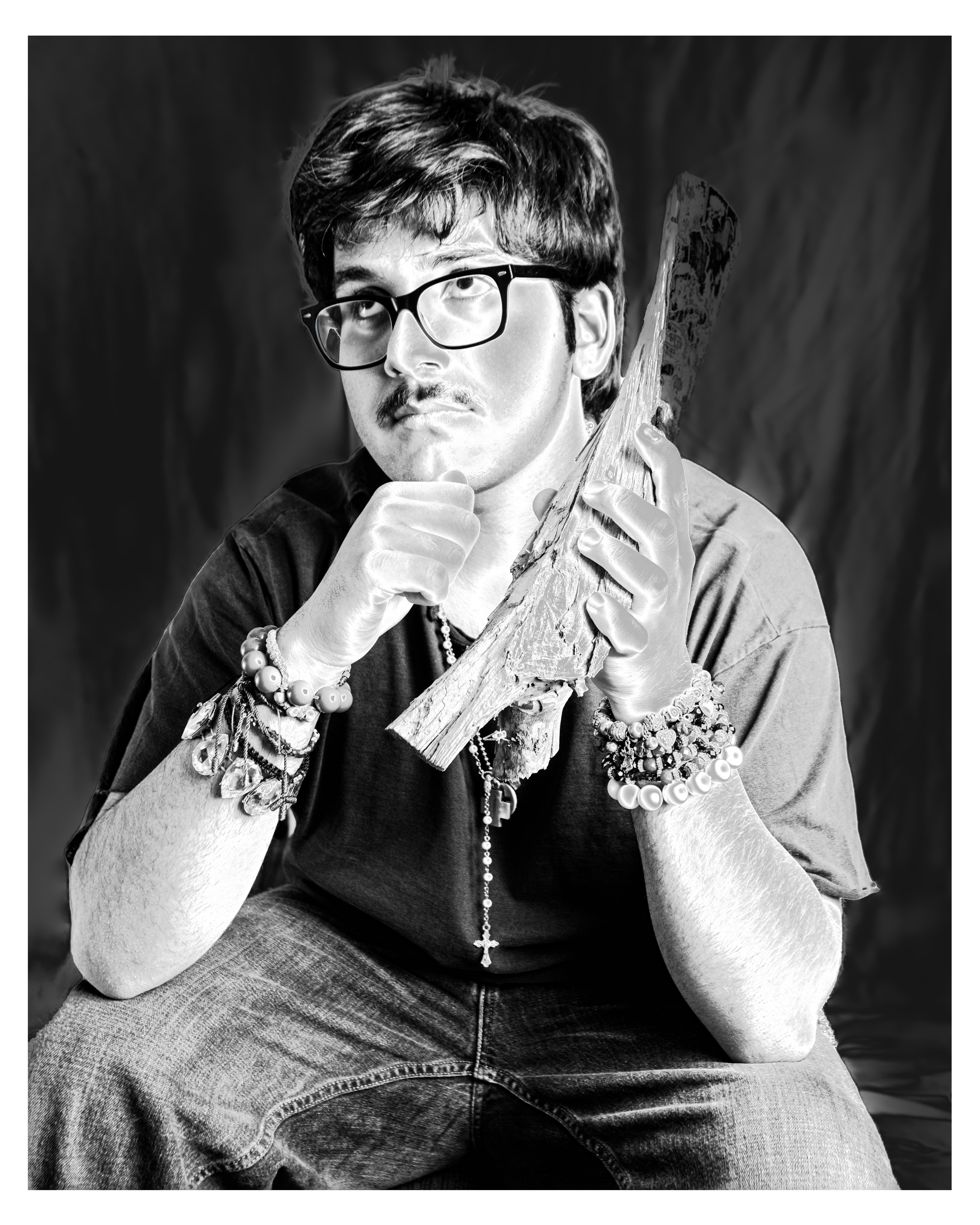 Reimagine the Canon project 2024: Recreate one image from artist (Elizaveta Porodina) and their technique.