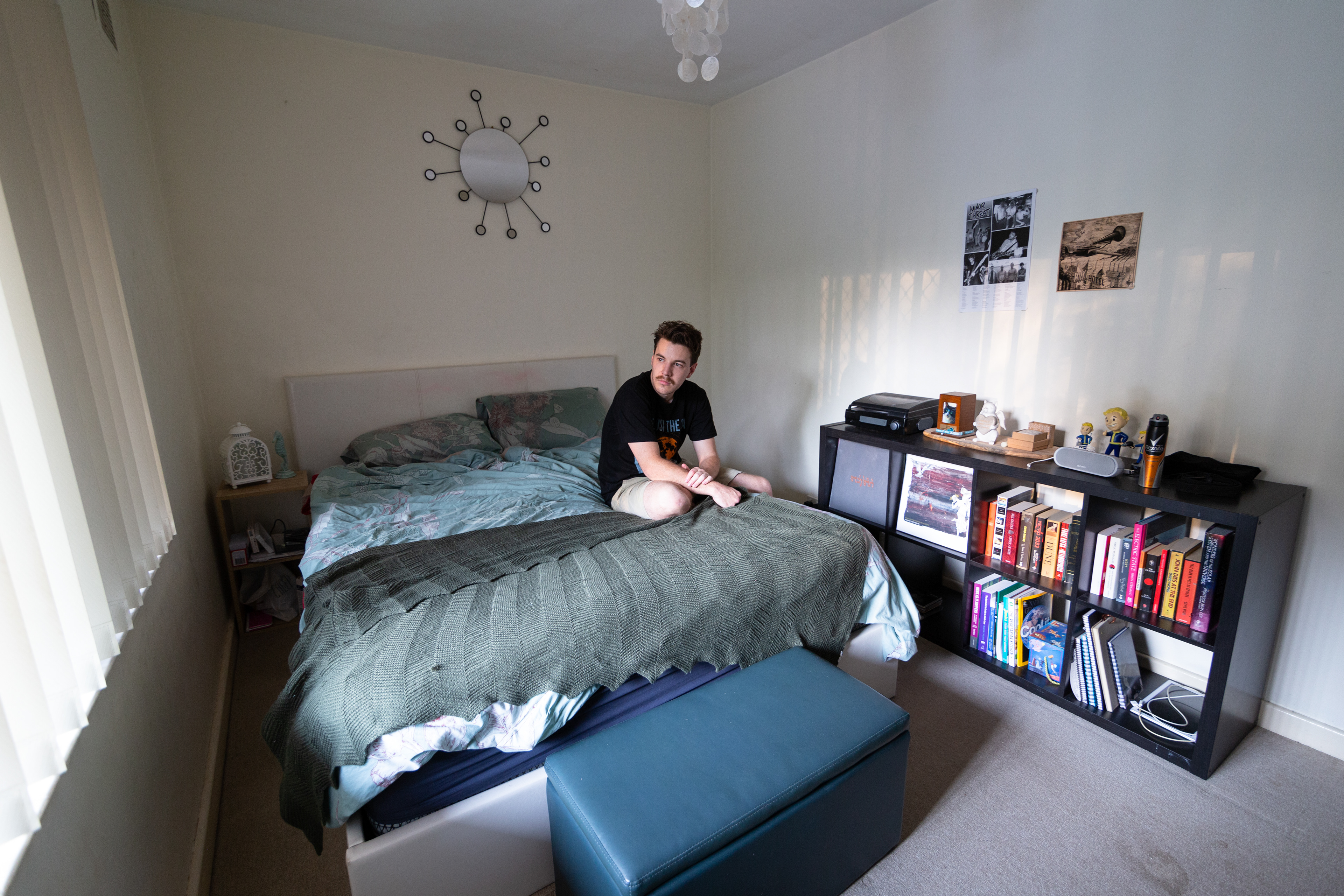 Nick. 25. Journalism student. "All the focus is on ME now."