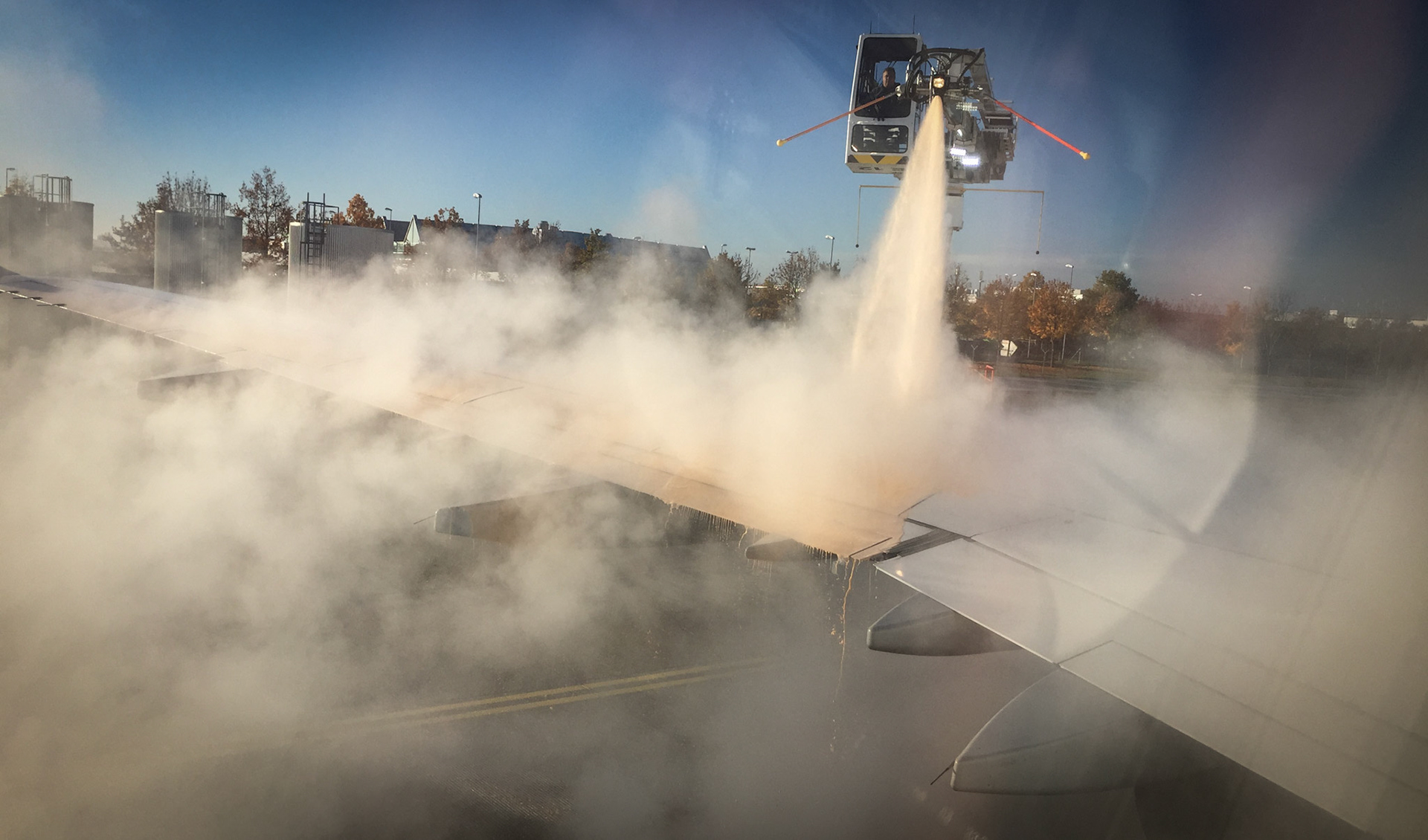 Enteisung vor dem Start