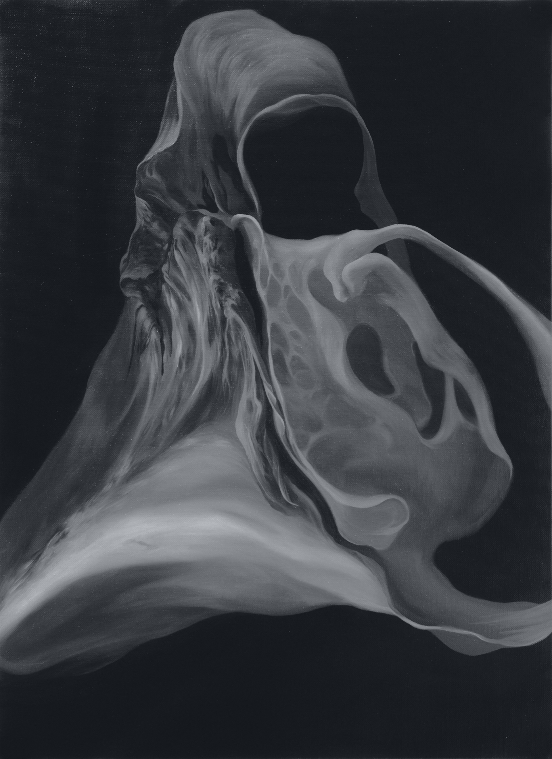 Bone 3, 72.7x53.0cm, oil on canvas, 2024
