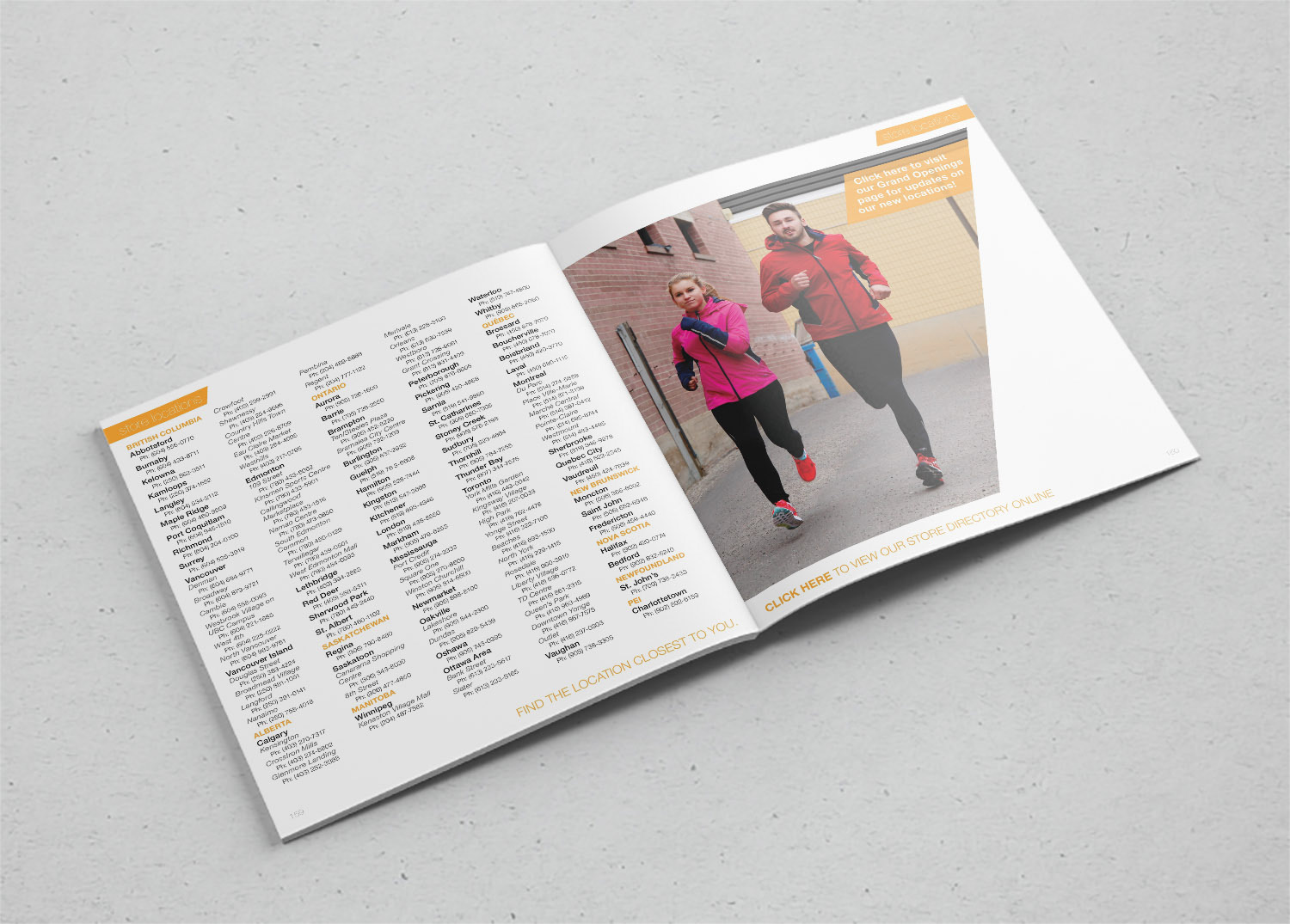 Fall 2014 Store Listing