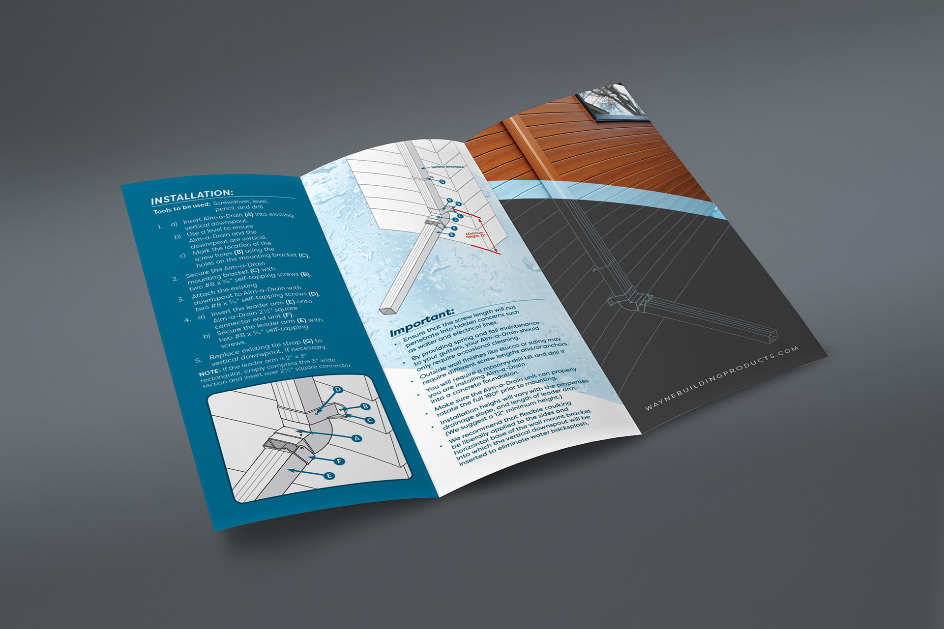 Aim-a-Drain Product Brochure