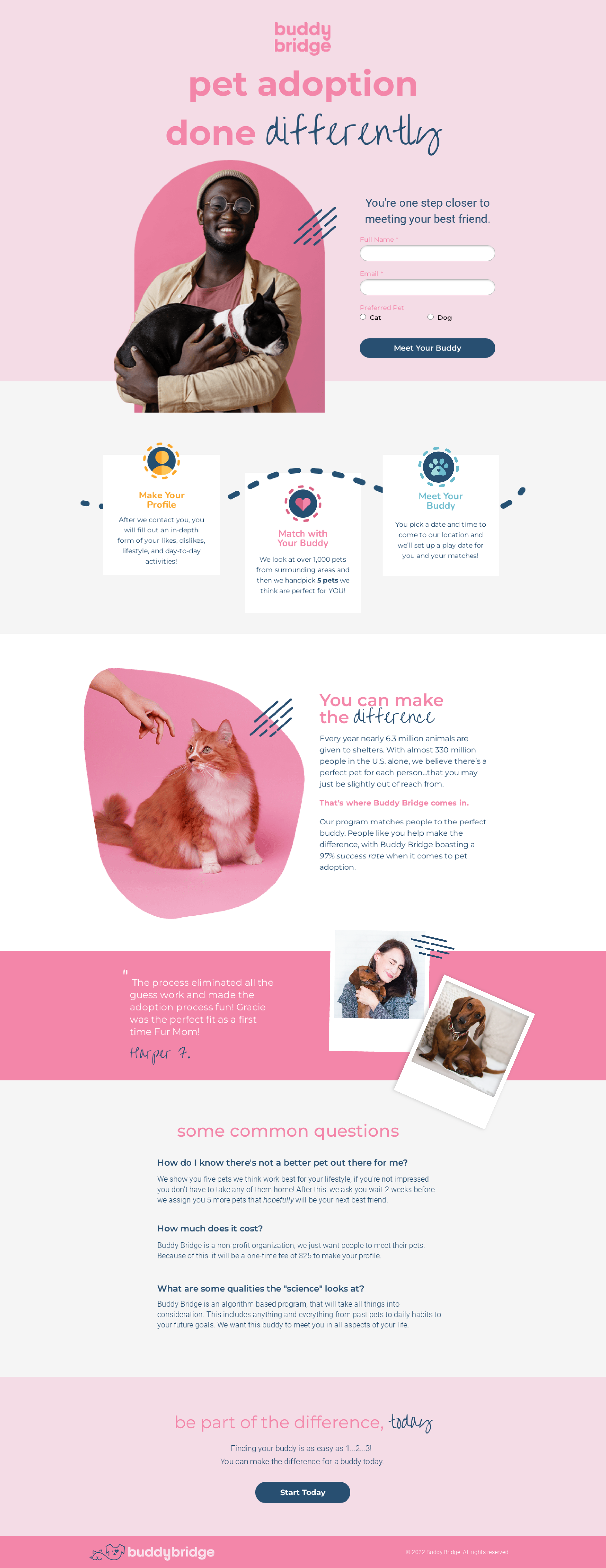 Advertisement Landing Page