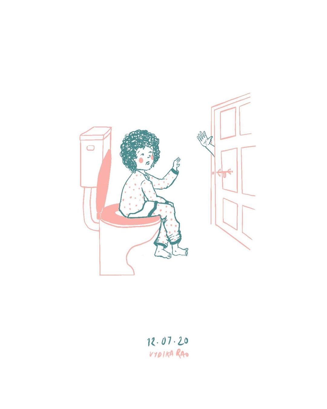 As a result of me being a little scaredy cat(haha), I would have to bribe my sister @kruthikarao with Kit Kat’s every time I had to go pee at night. She’d have to stick her hand through the bathroom door and keep waving so I knew she was there and alive if I needed her 😂 some days she’d even have to sing so I knew it was her and not some one else hahaha