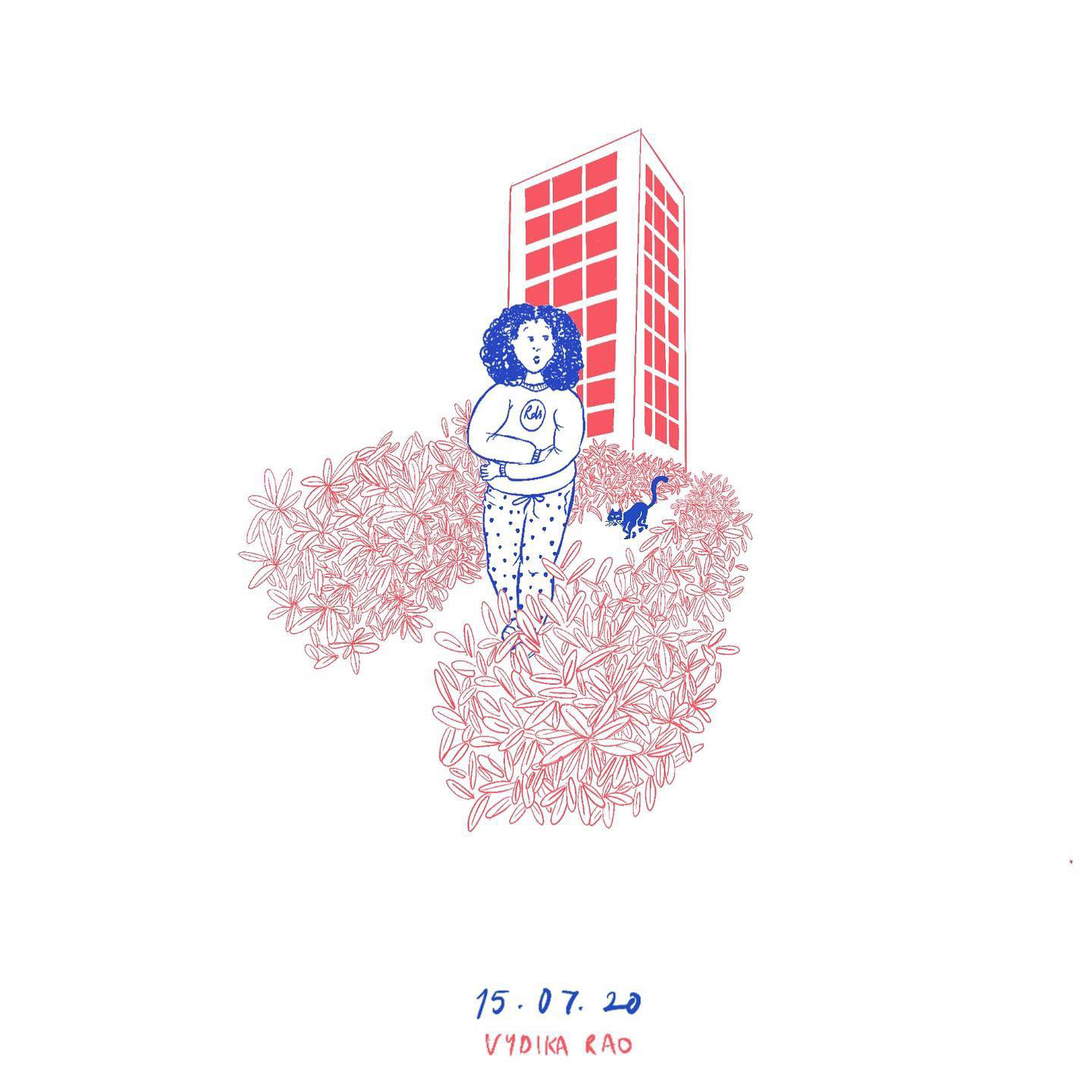 This is from back when I was studying in Singapore. The last couple of months were filled with all-nighters working on my final project. One of the nights, I decided to step out to the store close by and get myself some ice cream. So I start walking down my road at 4 am and sensed something/someone behind me on my left. I start walking faster and faster but that feeling of someone behind me didn’t stop. I decided to be brave and turn around only to notice it was my own hair 🤦🏽‍♀️😂