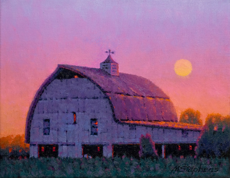 Eventide Glow   Oil   11" x 14"   SOLD