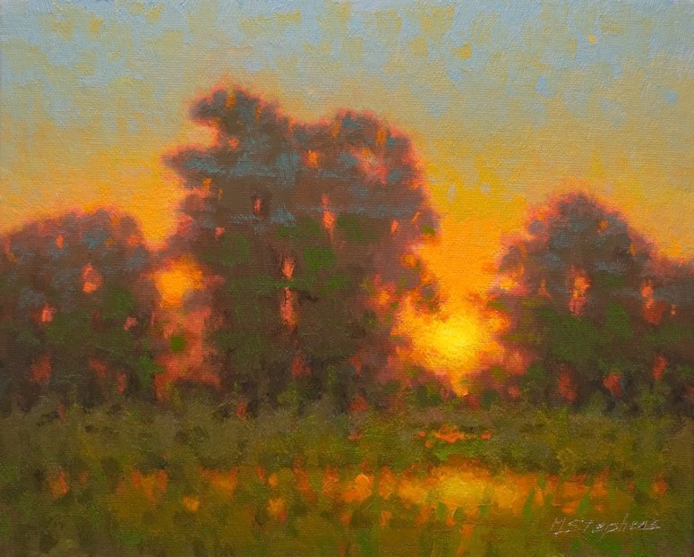 MarshLand Radiance   Oil   8" x 10"   SOLD