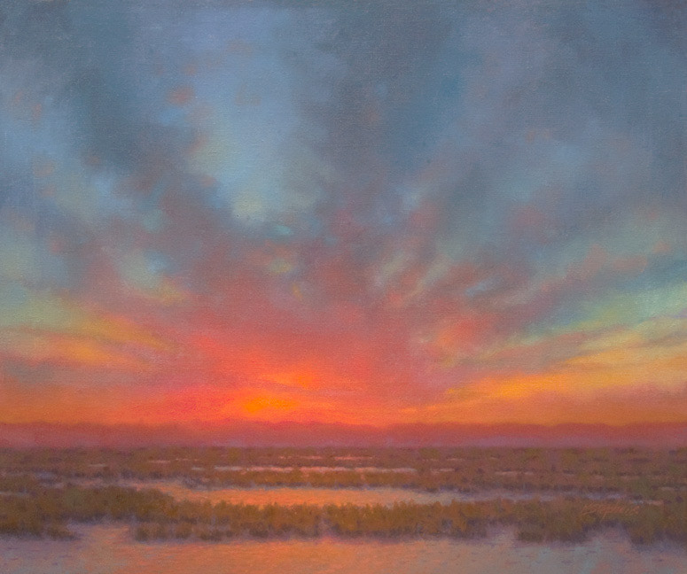 Wetlands Grandeur   Oil   20" x 24"   SOLD