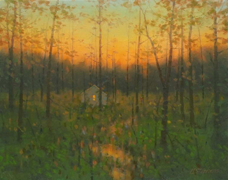 Woodland Solitude   Oil   16" x 20"   SOLD