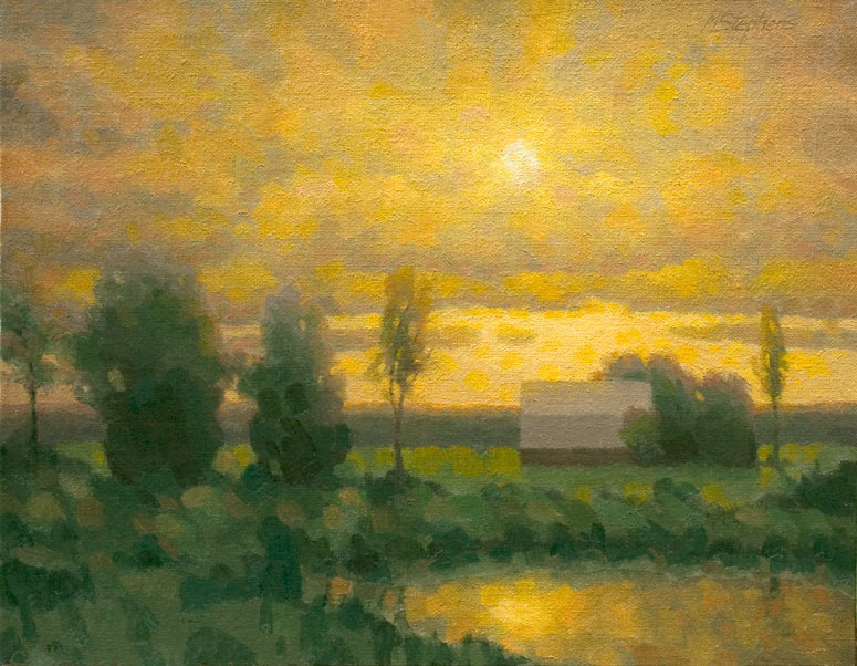 Evening Tranquility   Oil   9" x 12"   SOLD