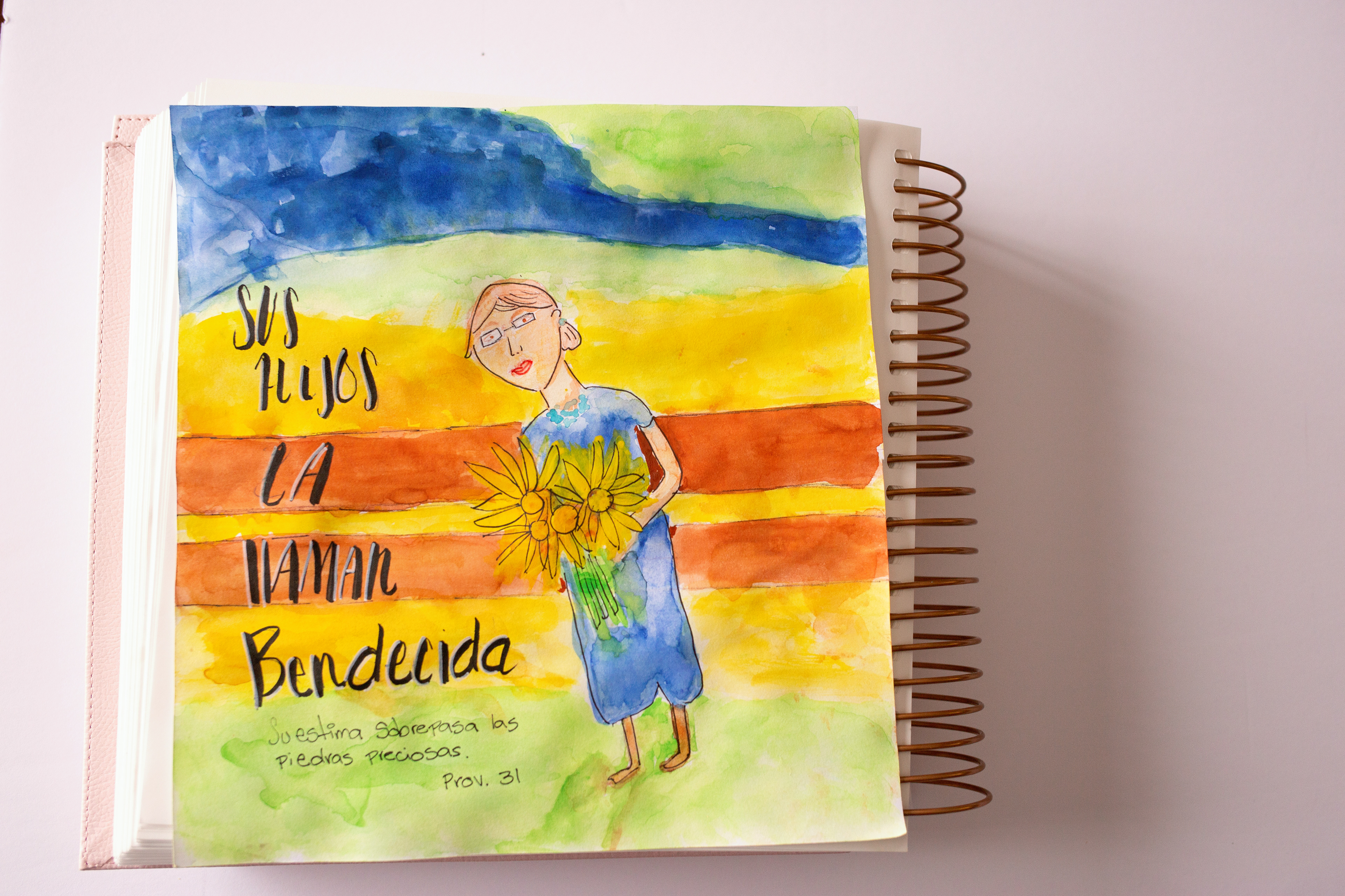 Inspired by a photo of my mom.