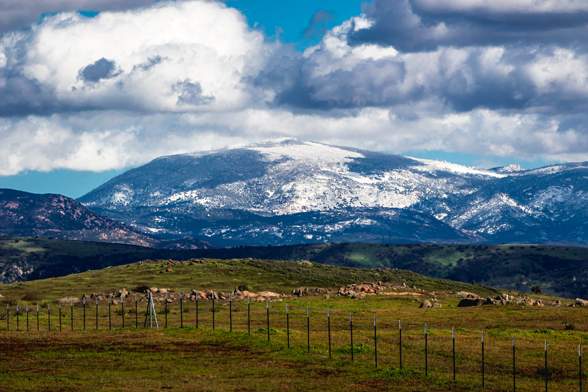 Cuyamaca Mountain's north peak