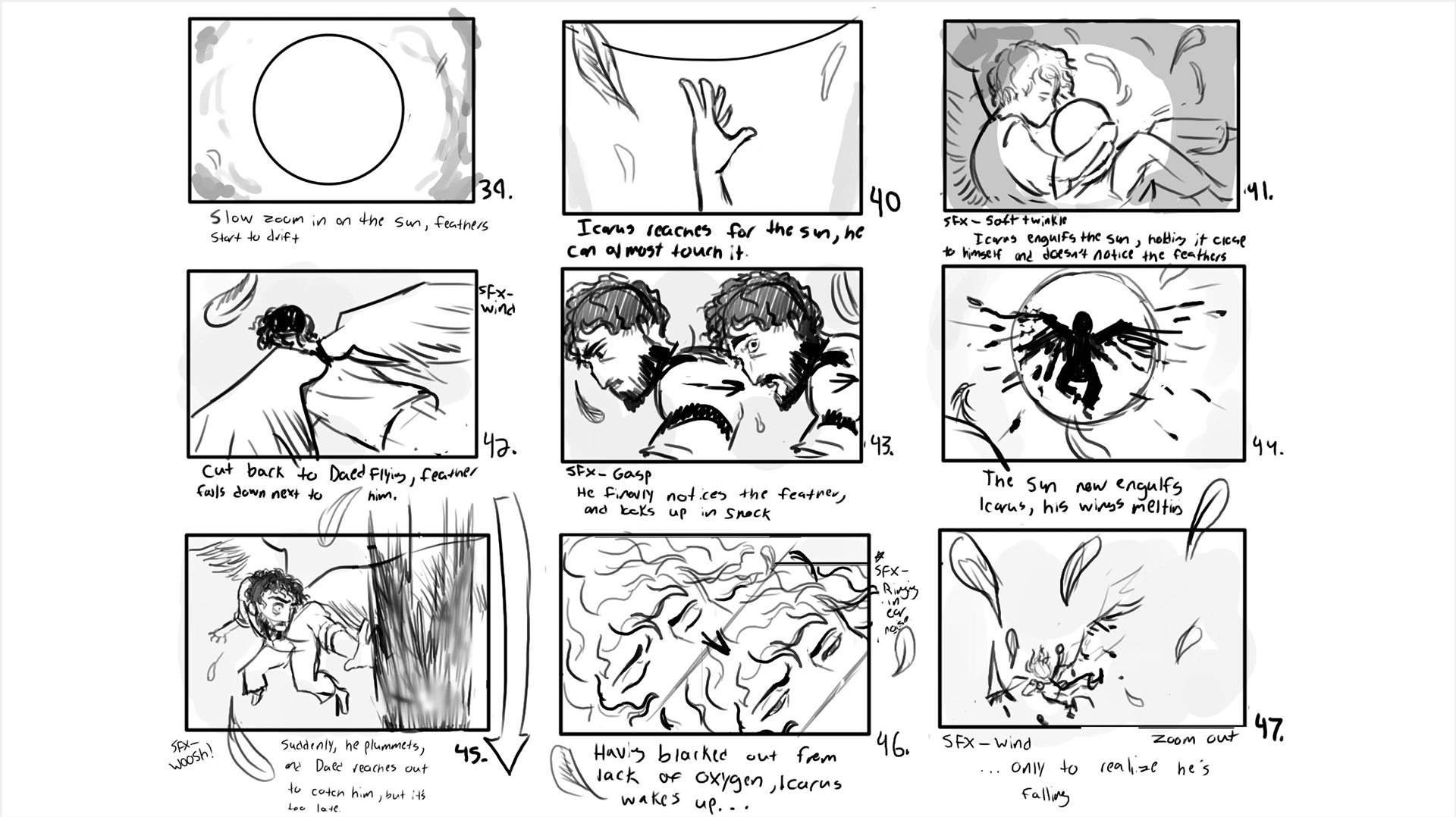 Icarus Storyboard - 6/9