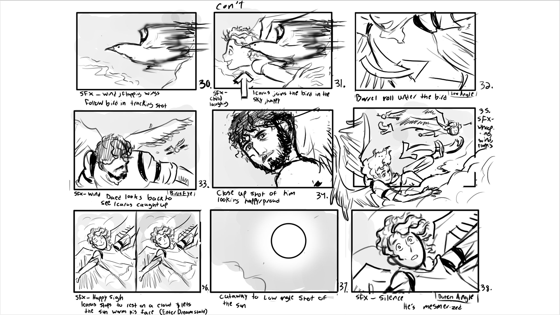 Icarus Storyboard - 5/9
