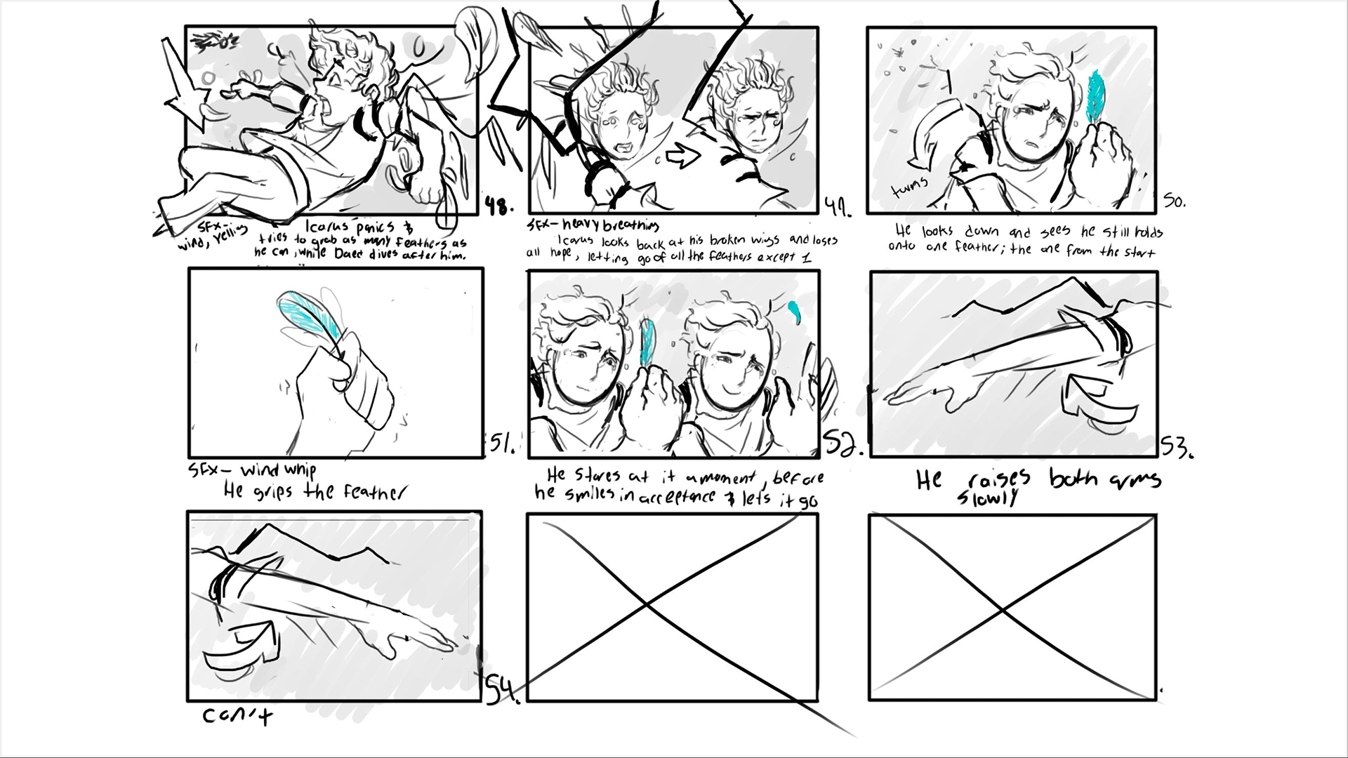 Icarus Storyboard - 7/9