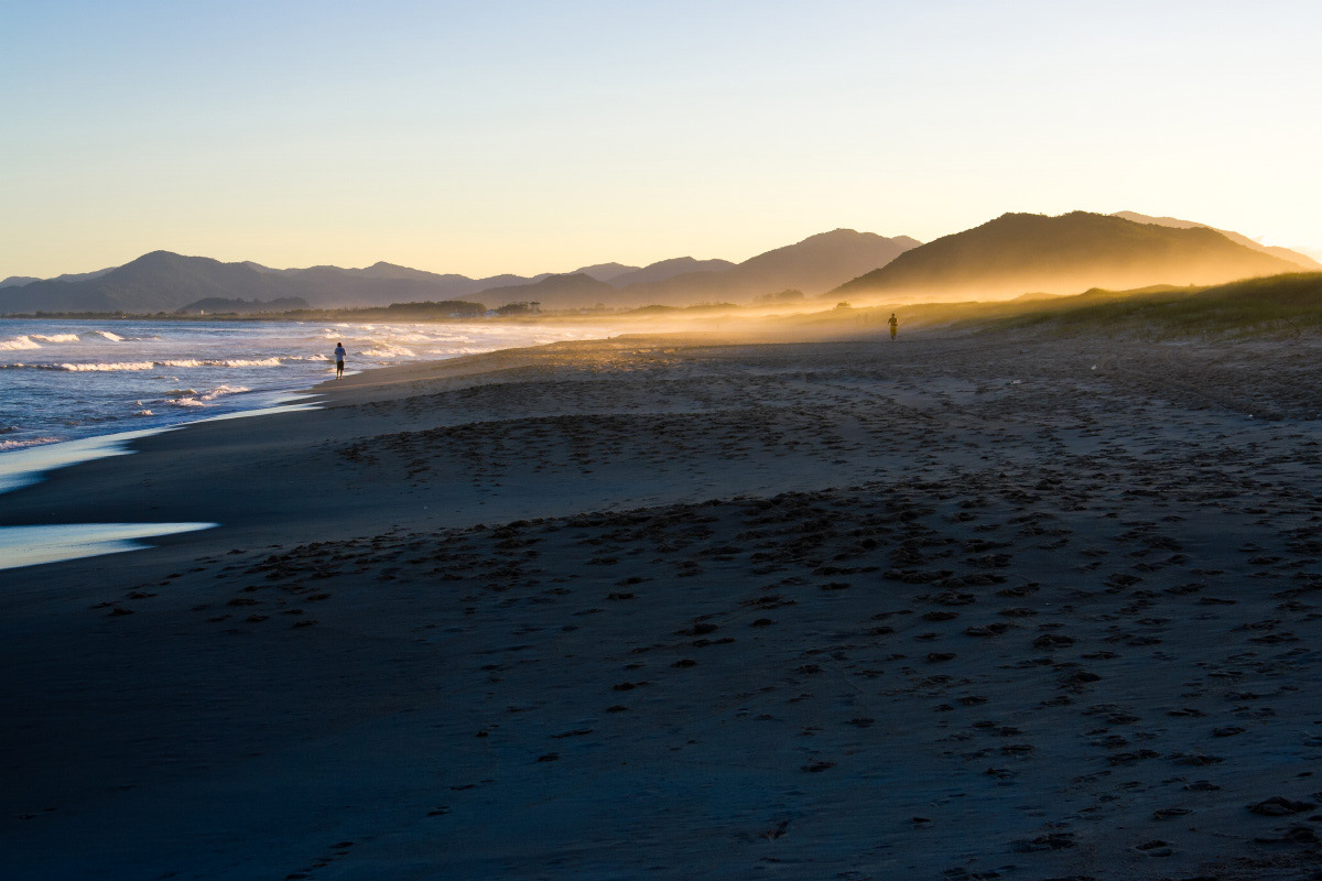 Ultima luz na Joaquina