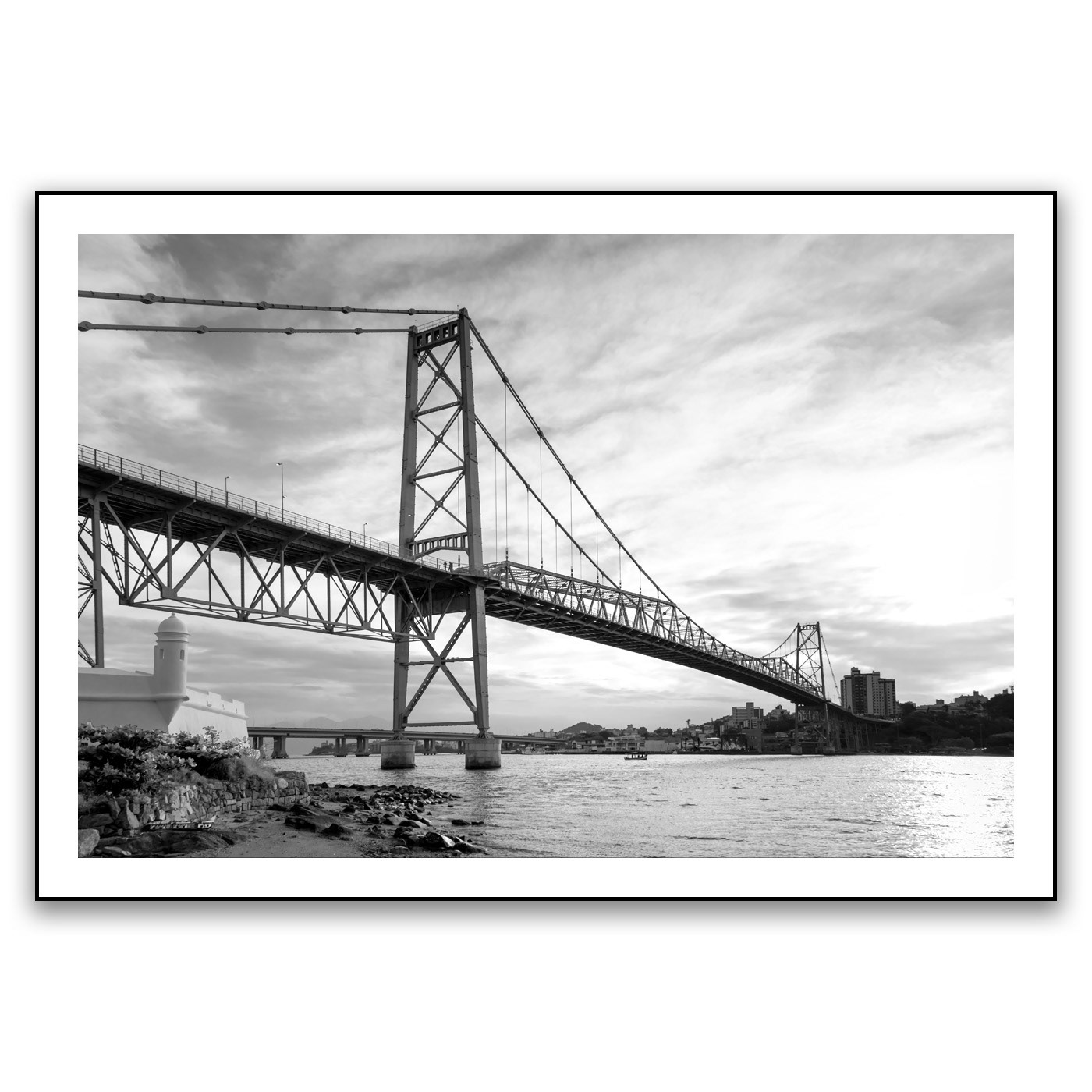 Ponte Hercílio Luz e Forte Santana PB