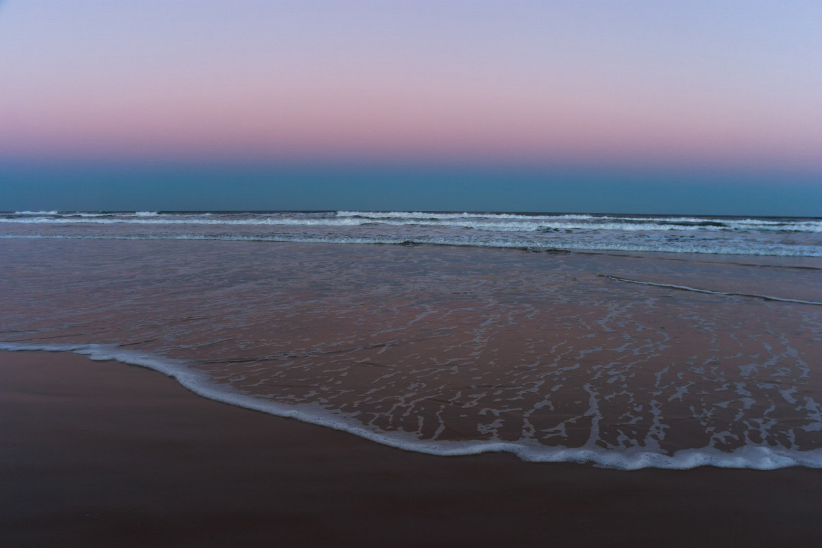 Fim de tarde na Joaquina