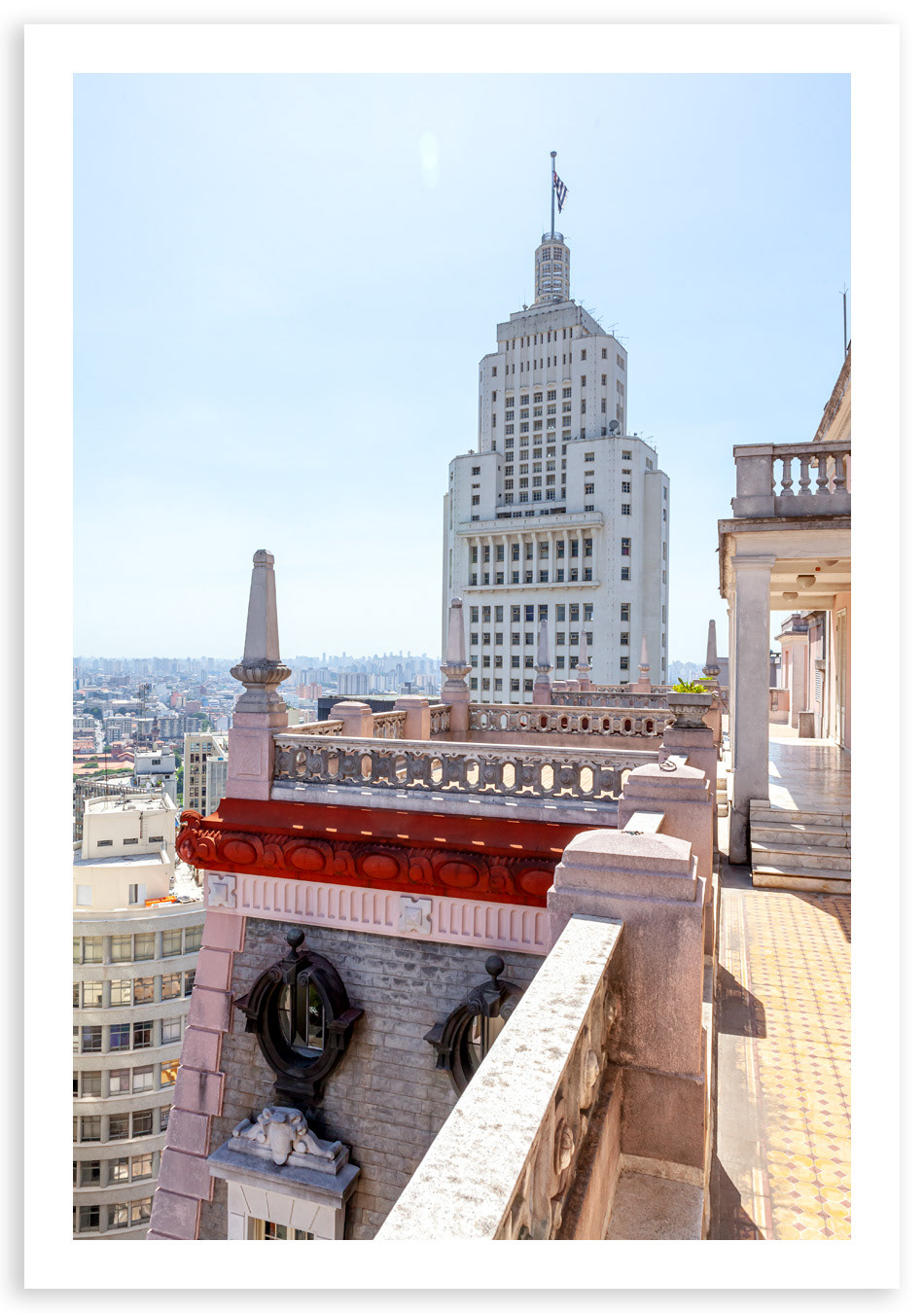 Edifício Martinelli e Farol Santander