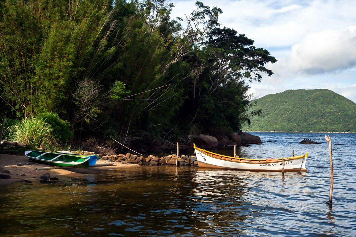 Canoa na Lagoa da Conceição